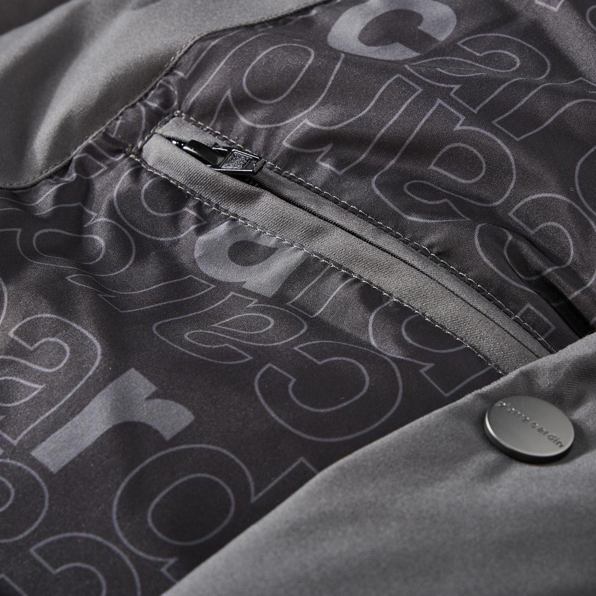 Pierre Cardin Parka, wind- und wasserdicht grau