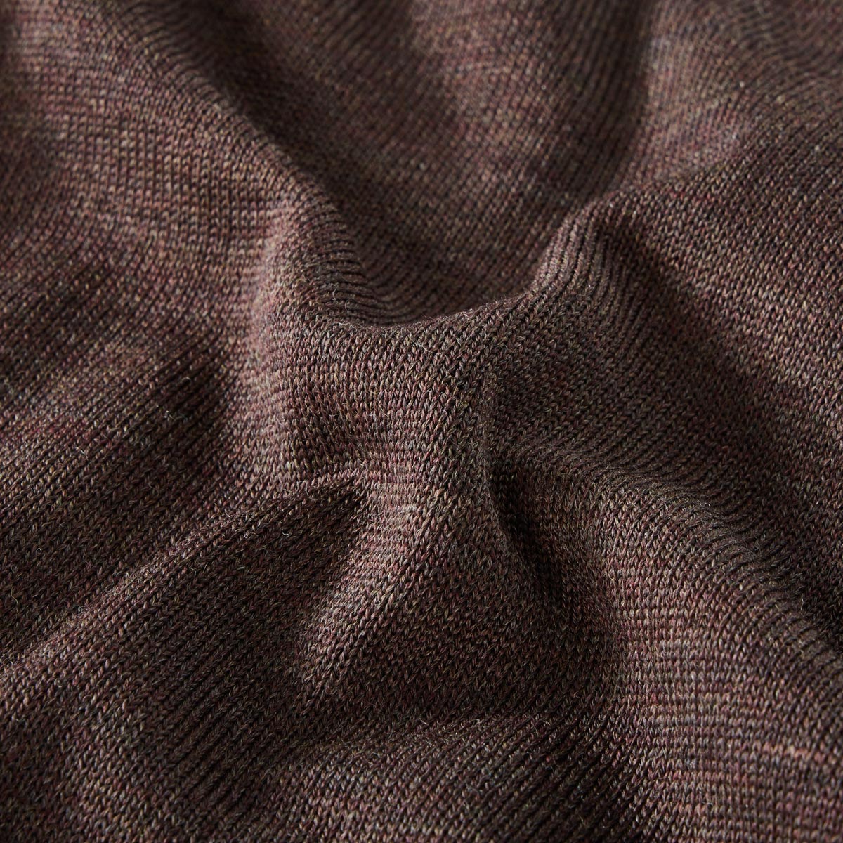 MAERZ MUENCHEN Feinstrickpullover aus Merinowolle braun