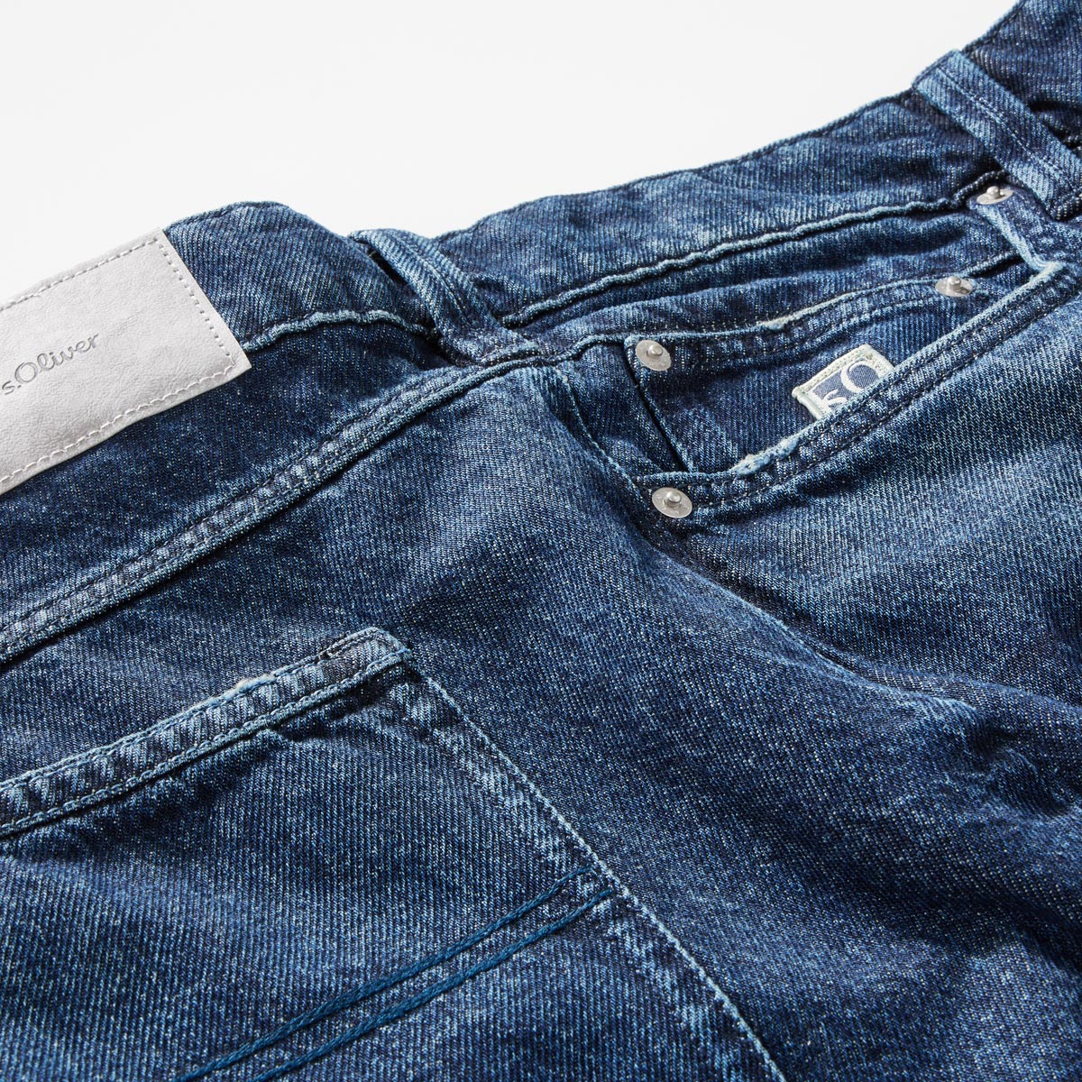 s.Oliver Jeans "Casby", Loose Fit blau