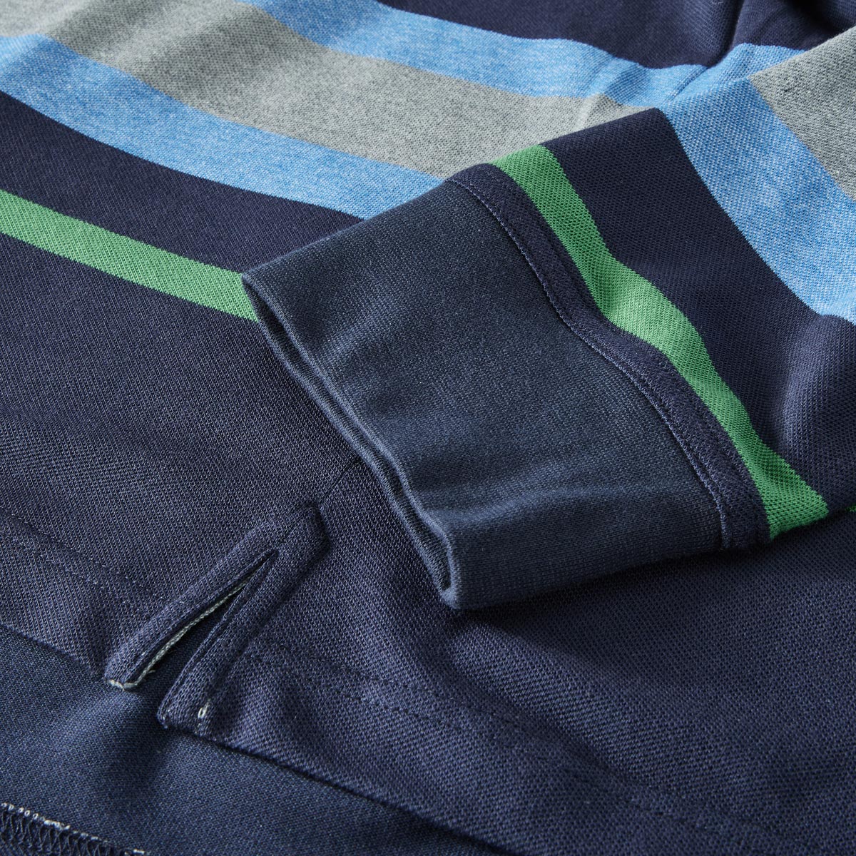 Hajo Poloshirt mit Stretch marine