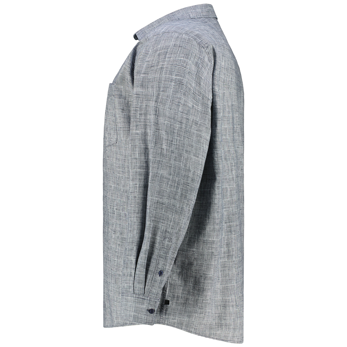 s.Oliver Freizeithemd aus Baumwolle blau