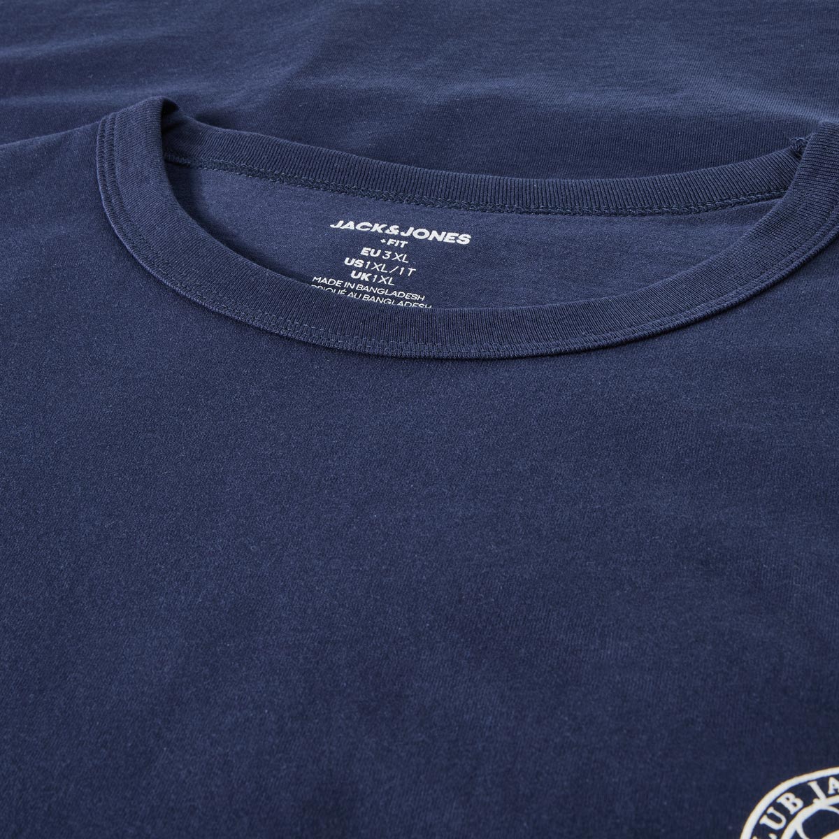 Jack&Jones T-Shirt aus Biobaumwolle blau