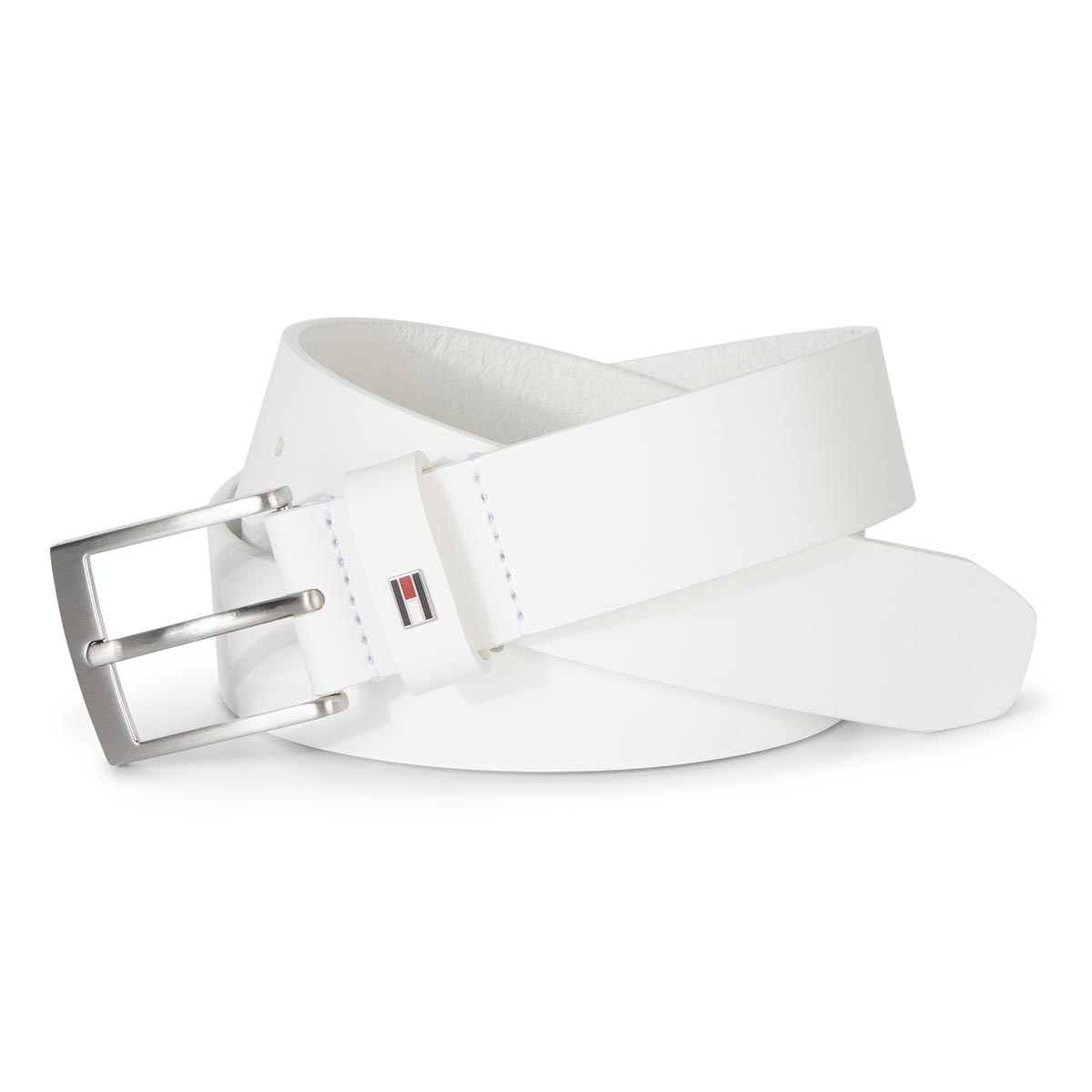 Tommy Hilfiger Gürtel aus Leder Farbe weiß Größe: 115 günstig online kaufen