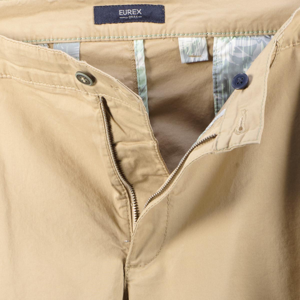 Eurex by Brax Chino-Shorts "Burt" mit Stretch beige