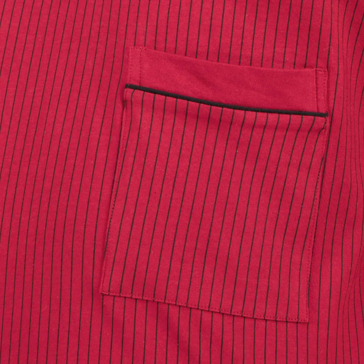 ADAMO Langer Schlafanzug rot