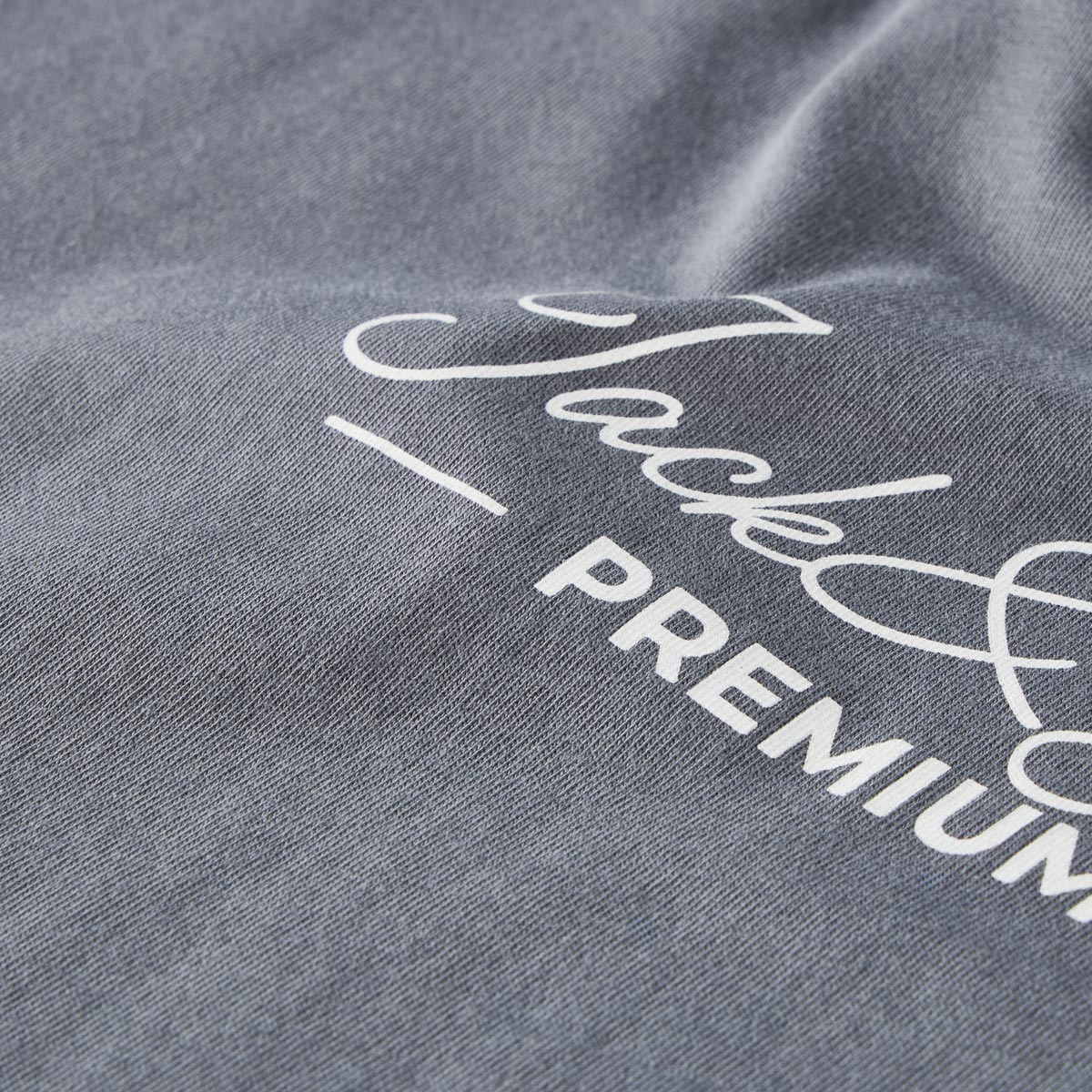 Jack&Jones T-Shirt mit Print grau