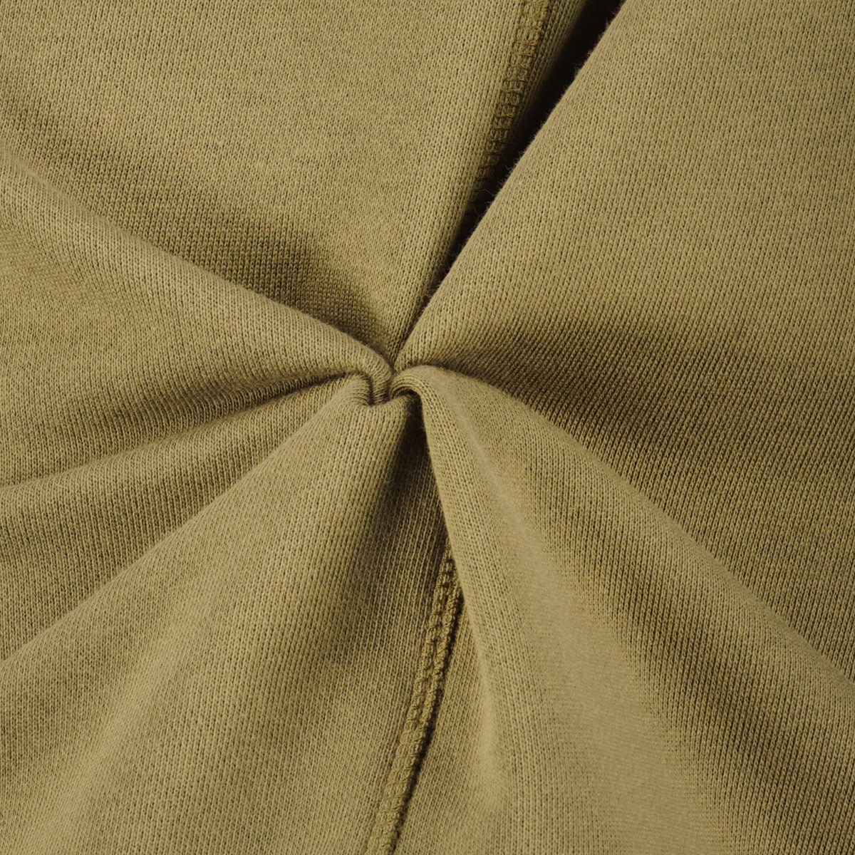 BOSS Sweatshirt aus Biobaumwolle oliv