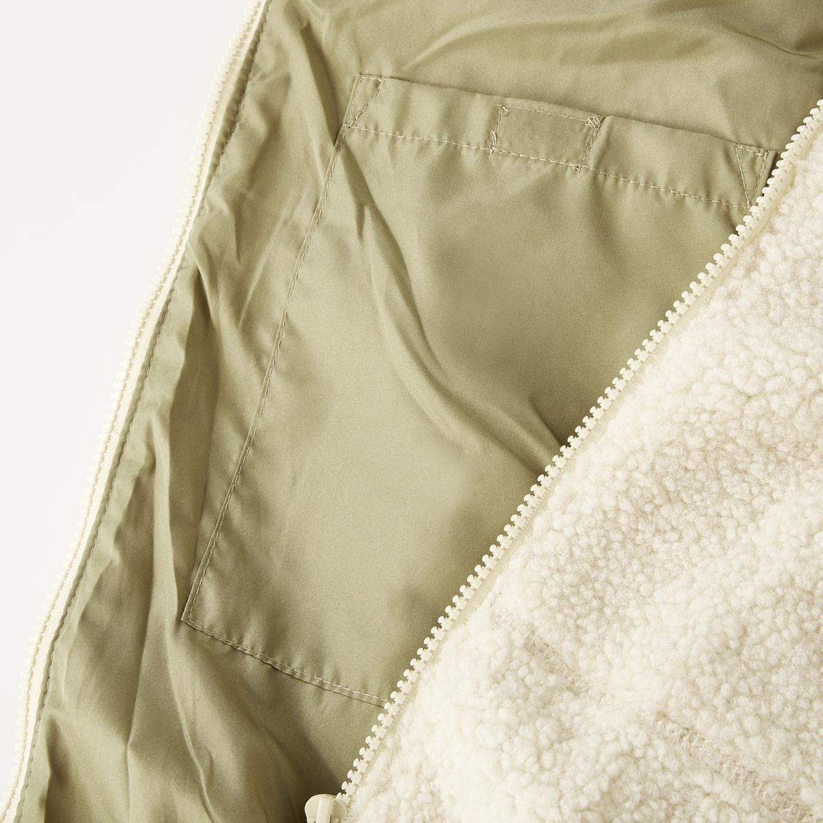 Pfundskerl Sherpa-Fleecejacke cremeweiß