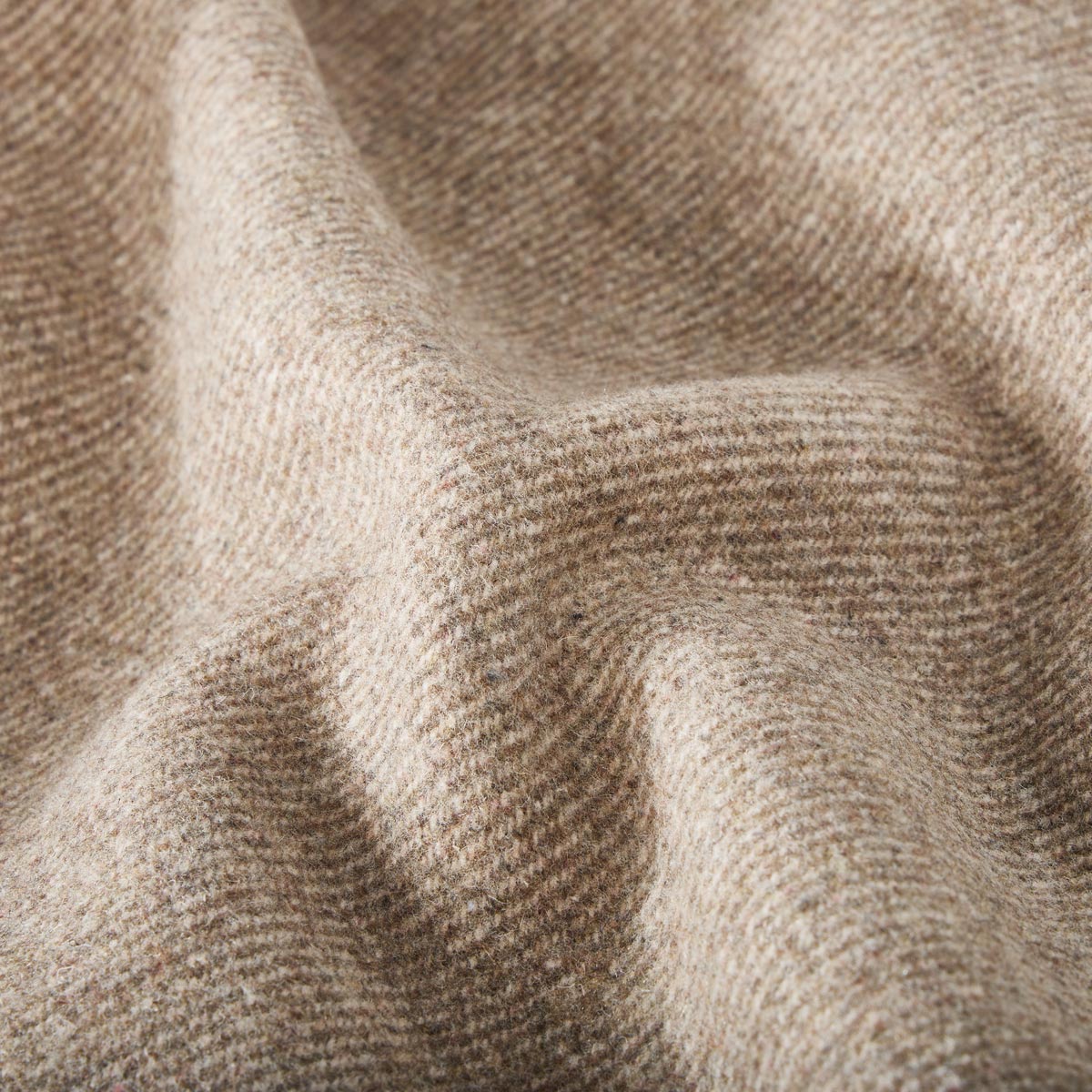 Calamar Wolljacke mit heraustrennbarem Westeneinsatz braun