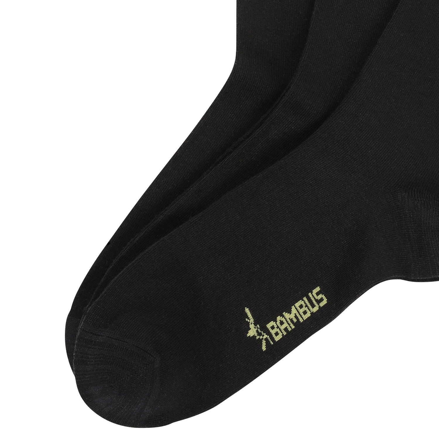 Harmony 3er-Pack Diabetiker-Socken mit weitem Komfortbund schwarz