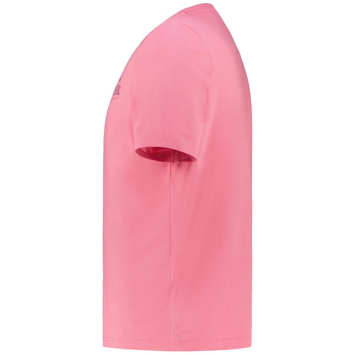 Tommy Hilfiger T-Shirt mit Label-Print Farbe pink Größe: 3XL günstig online kaufen