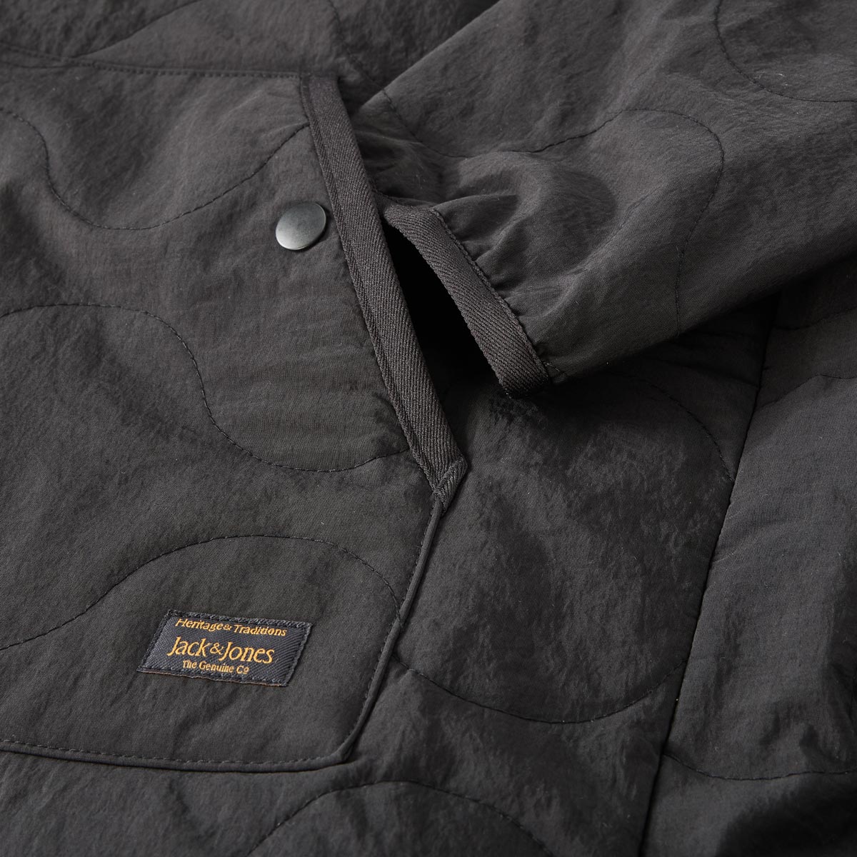 Jack&Jones Leichte Steppjacke schwarz