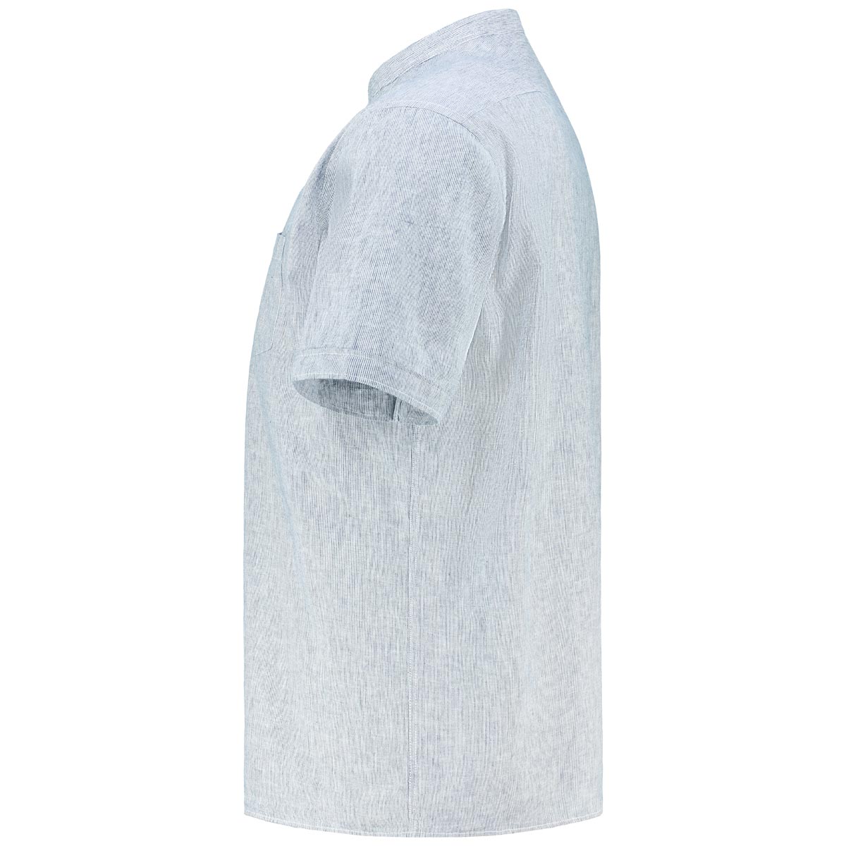 CASA MODA Freizeithemd mit Leinen blau