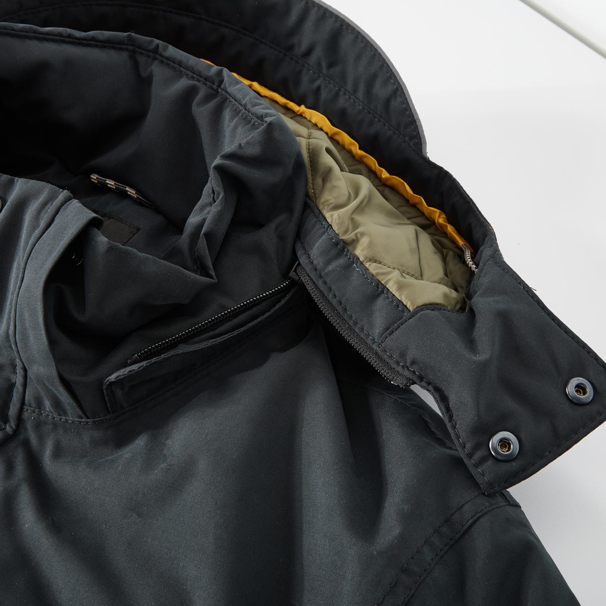 camel active Funktionsjacke, wind- und wasserdicht anthrazit