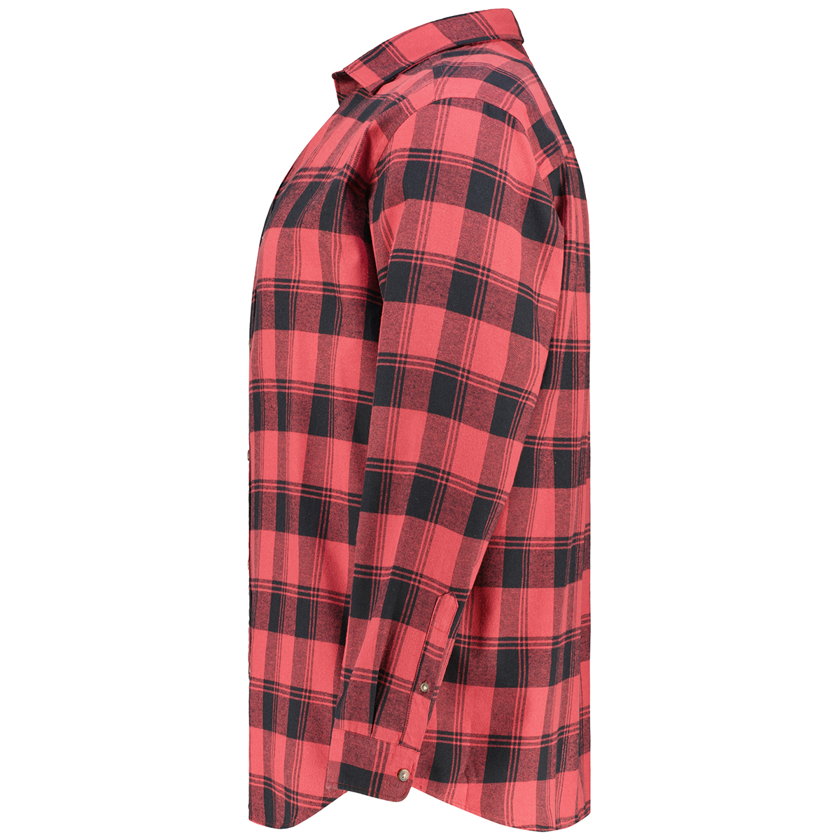 Jack&Jones Freizeithemd aus Baumwollmischung rot/schwarz