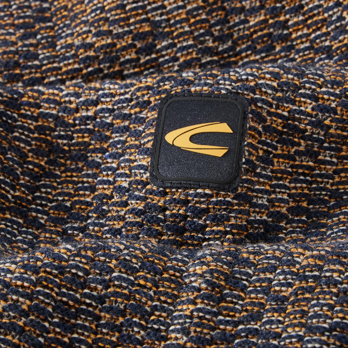 camel active Pullover mit Struktur orange