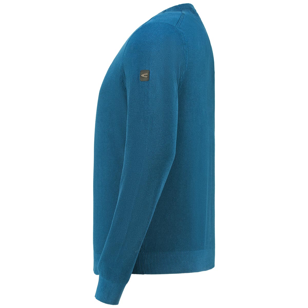 camel active Pullover mit Struktur Farbe blau Größe: 4XL günstig online kaufen