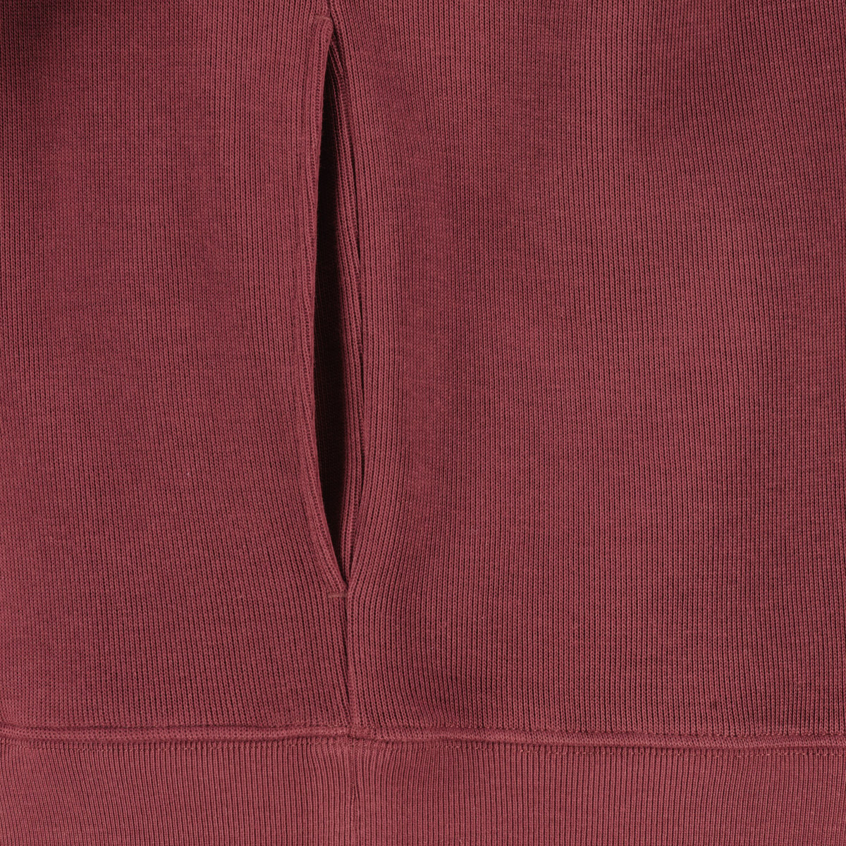 LACOSTE Sweatshirt aus Biobaumwolle weinrot