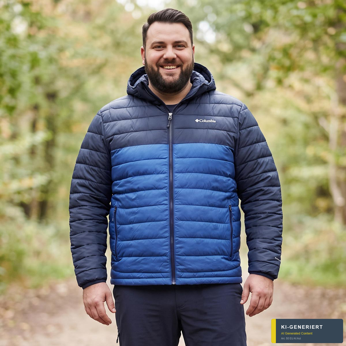 Columbia Wattierte Steppjacke mit Omni-Heat® Reflective-Futter kornblau