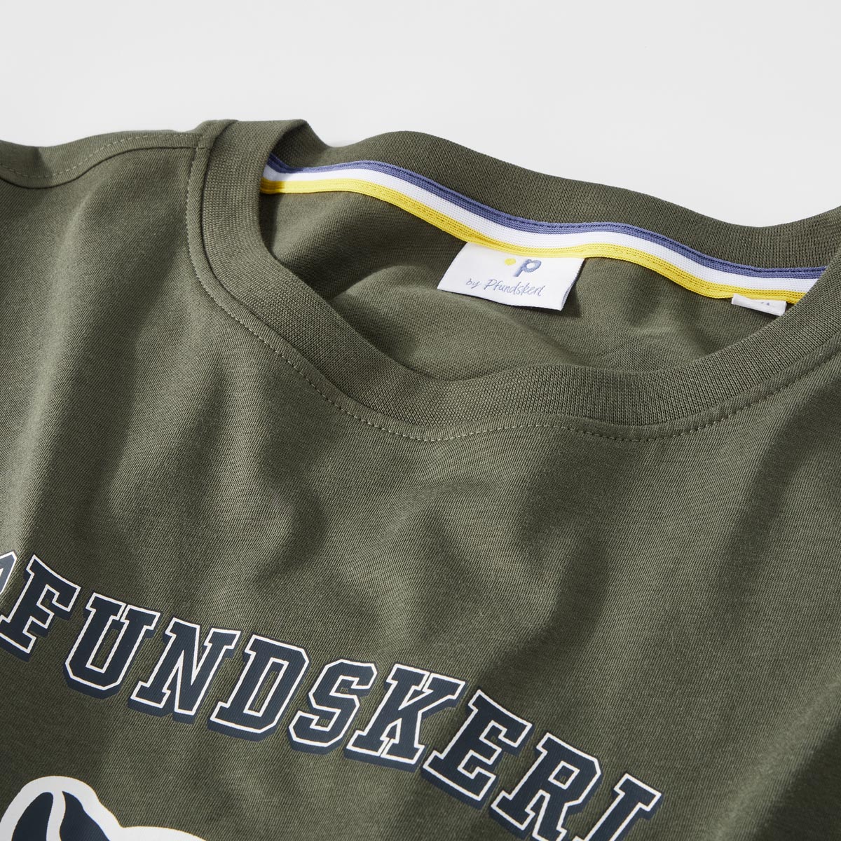 Pfundskerl T-Shirt mit Print oliv