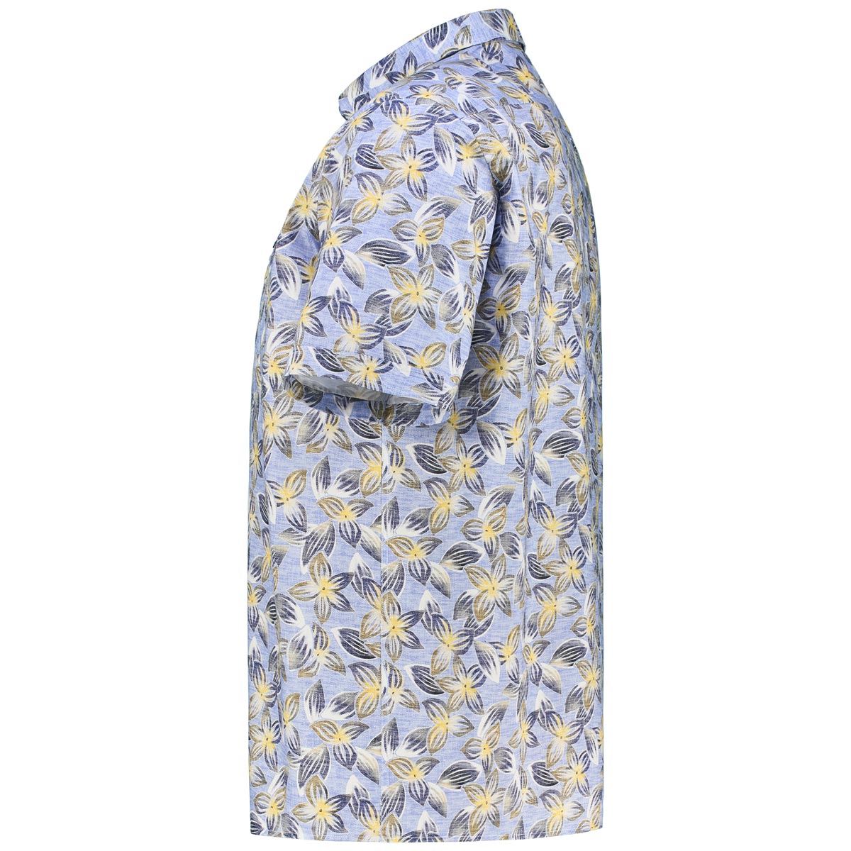 CASA MODA Freizeithemd mit floralem Muster Farbe blau Größe: 4XL günstig online kaufen