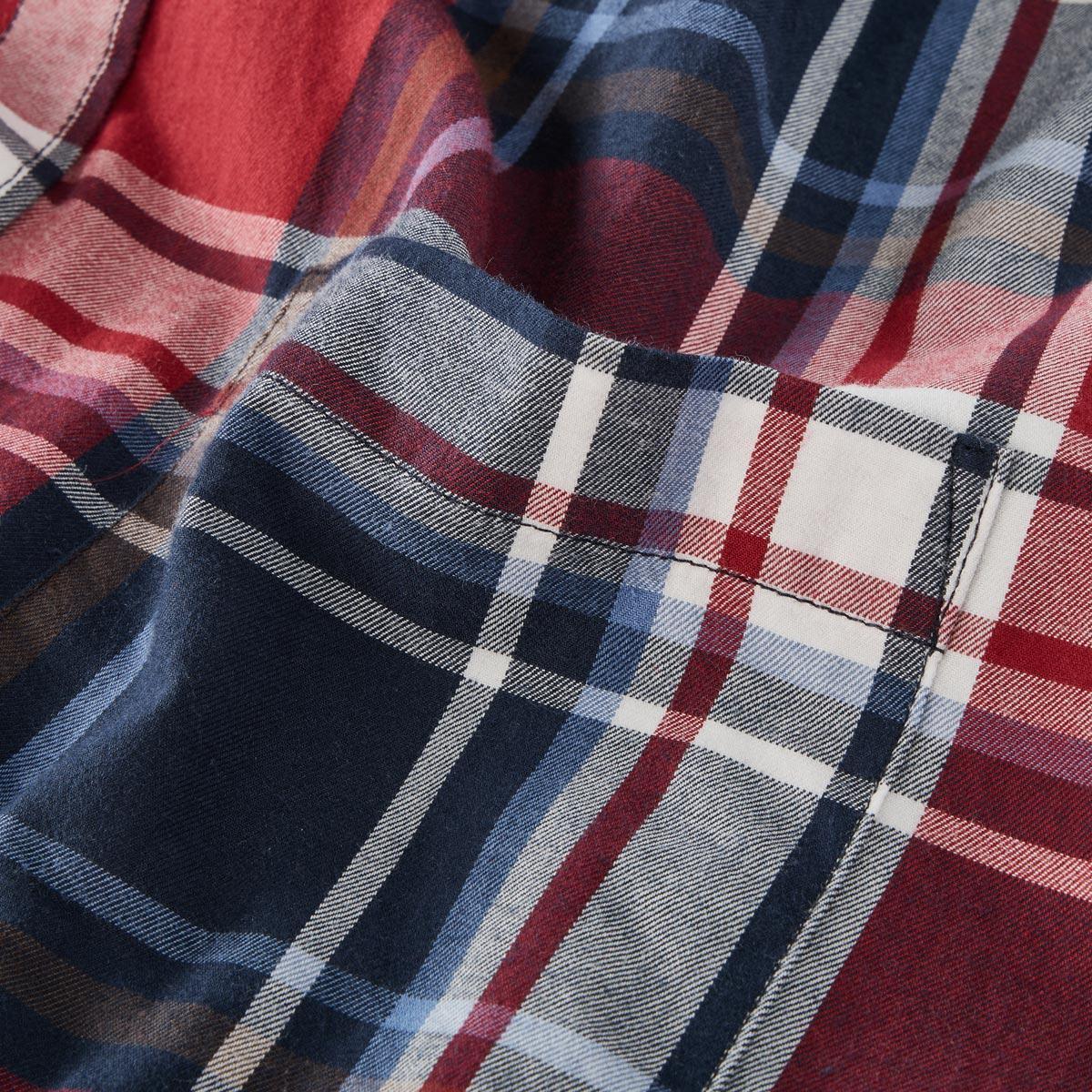 Pfundskerl Kariertes Freizeithemd blau