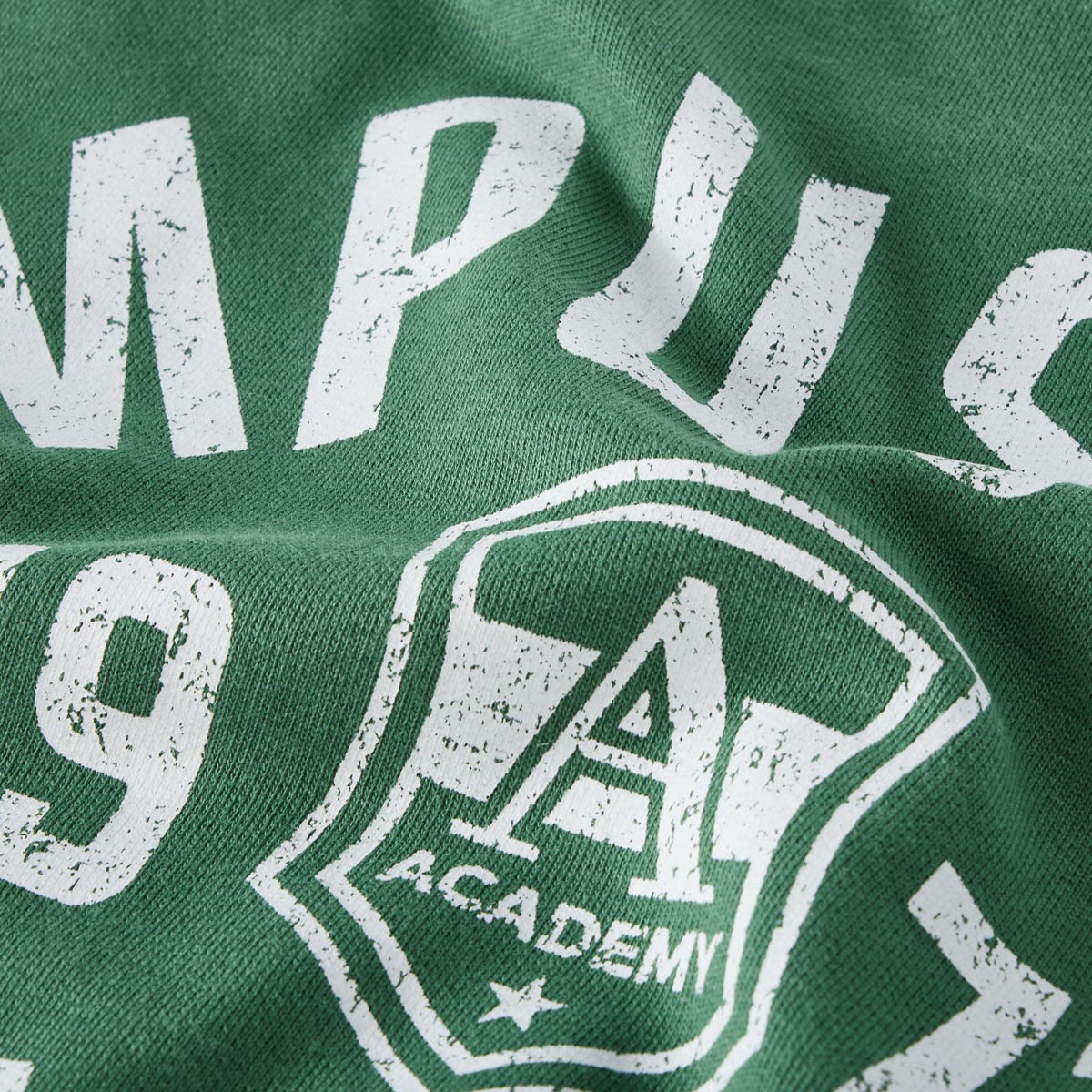 Redfield Sweatshirt mit Print grün