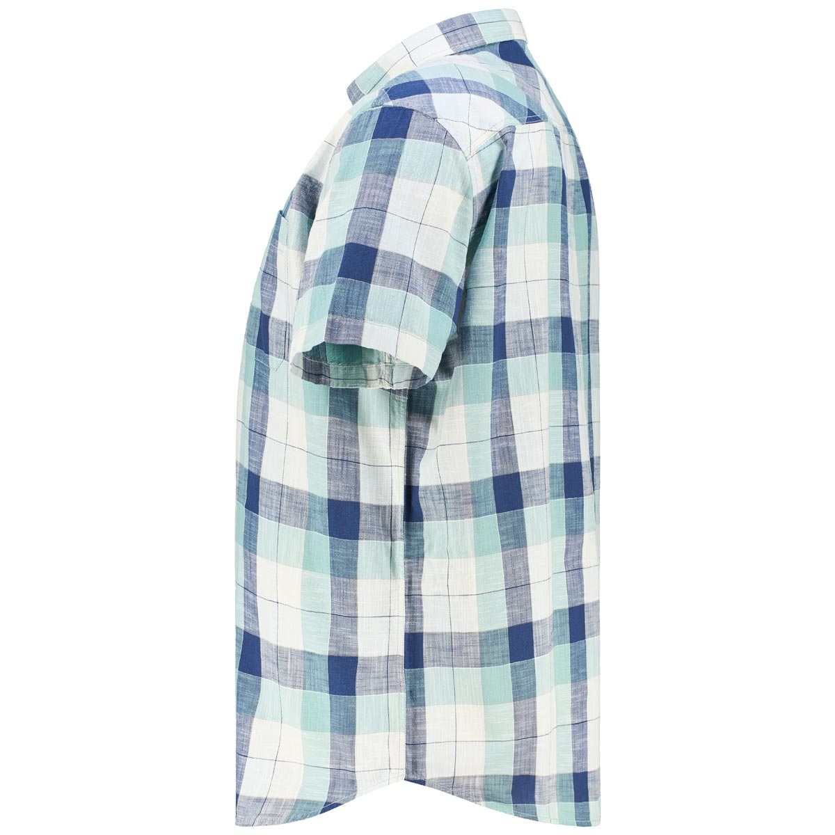 camel active Freizeithemd mit Karomuster blau