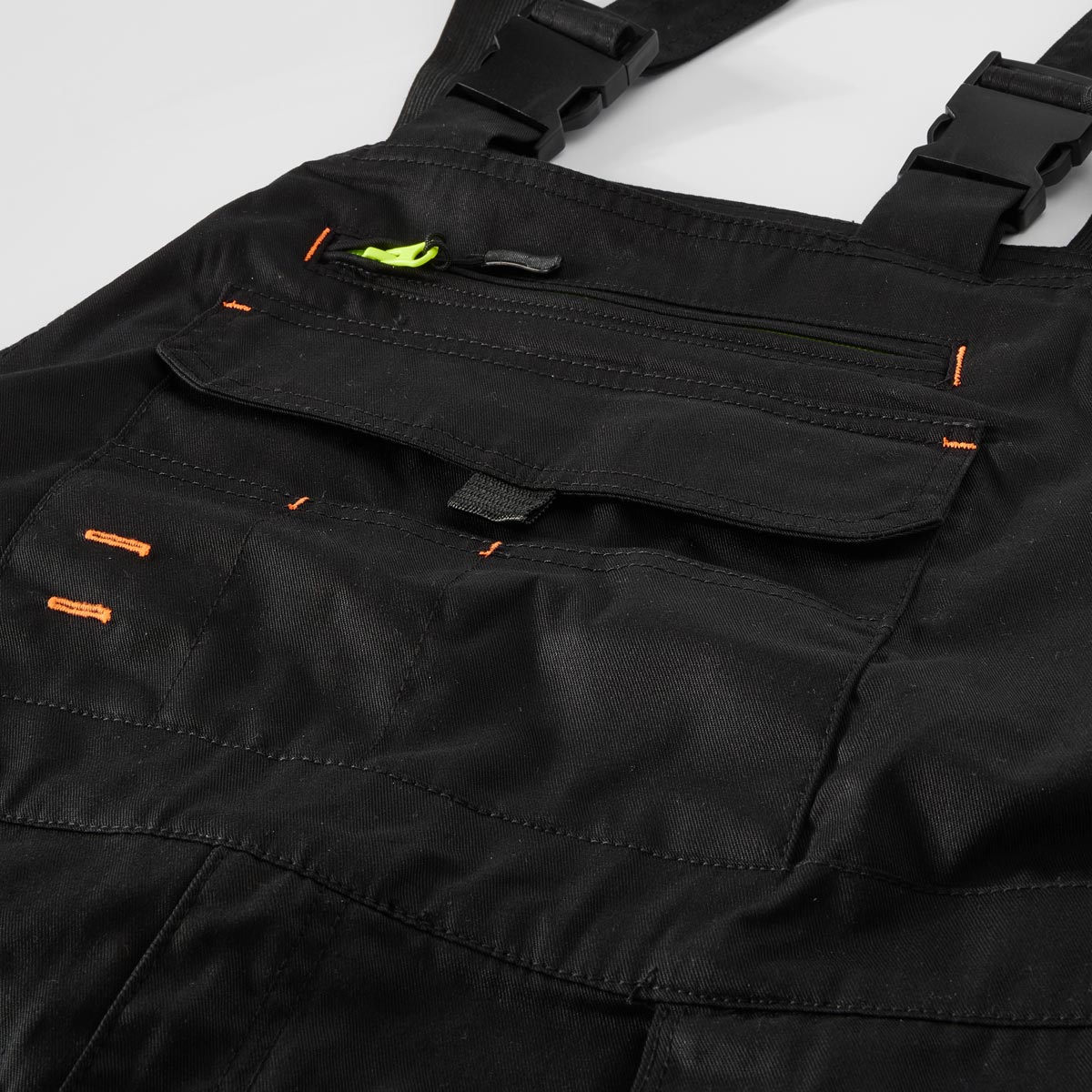 ADAMO Arbeitslatzhose schwarz