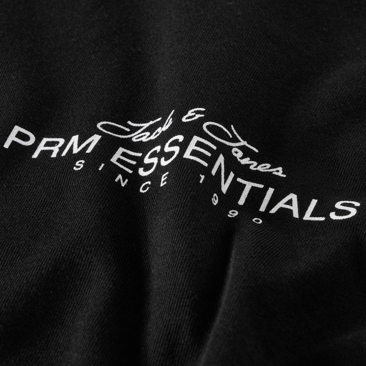 Jack&Jones Basic-Longsleeve schwarz