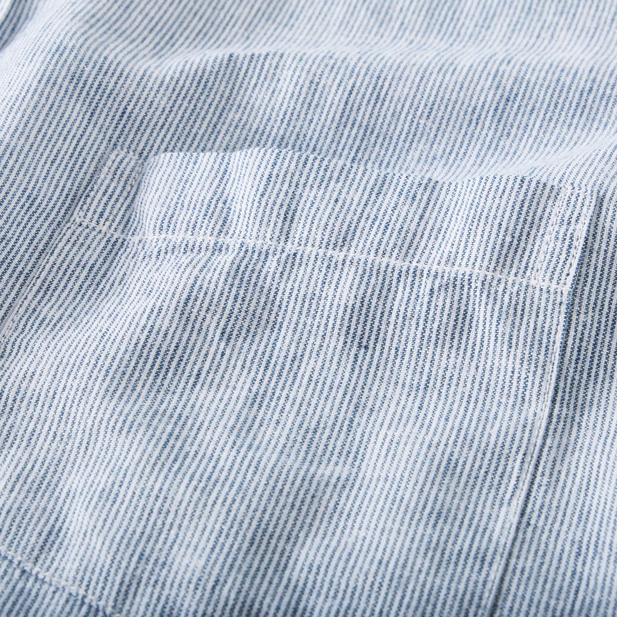 CASA MODA Freizeithemd mit Leinen blau