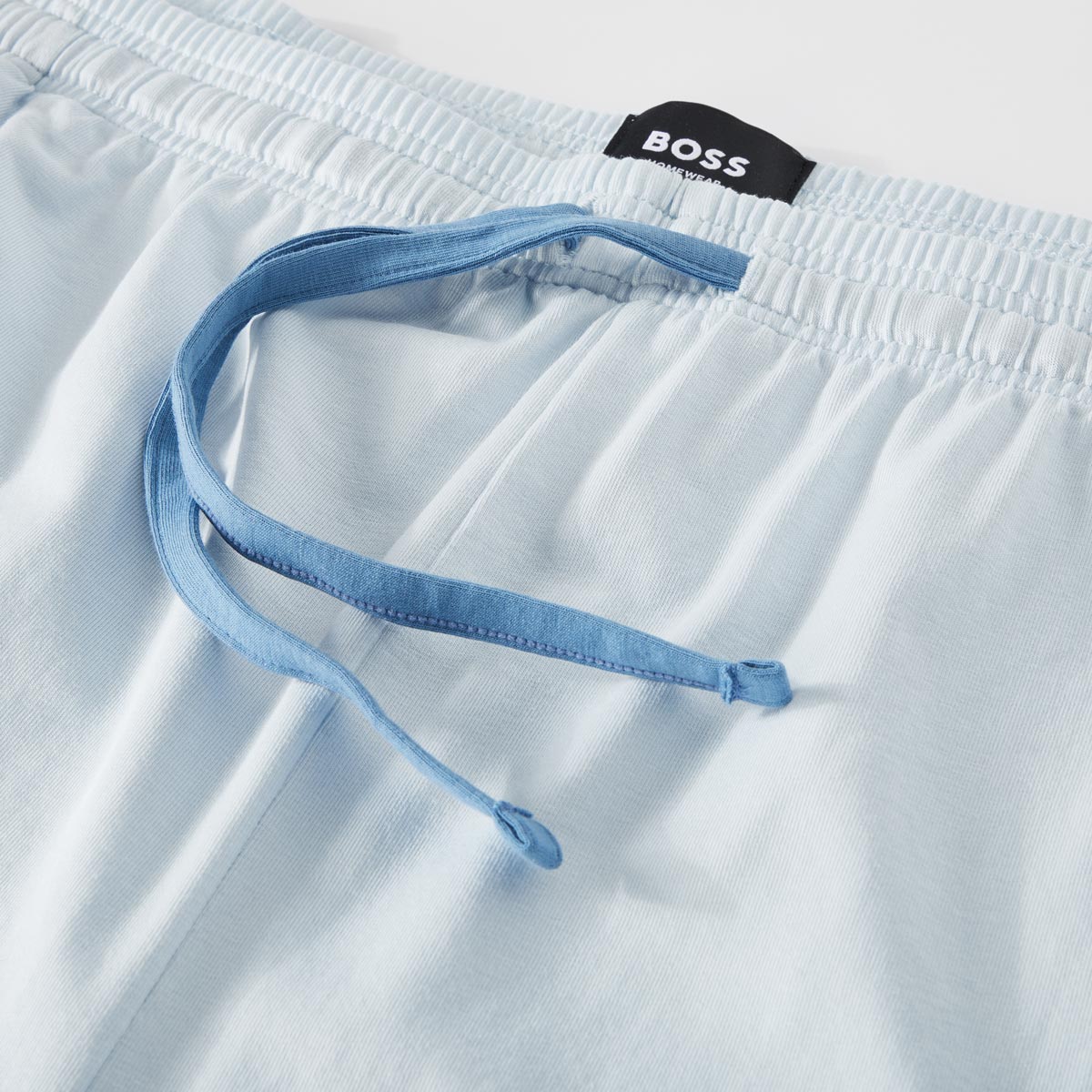 BOSS Jogging-Shorts mit Elasthan blau