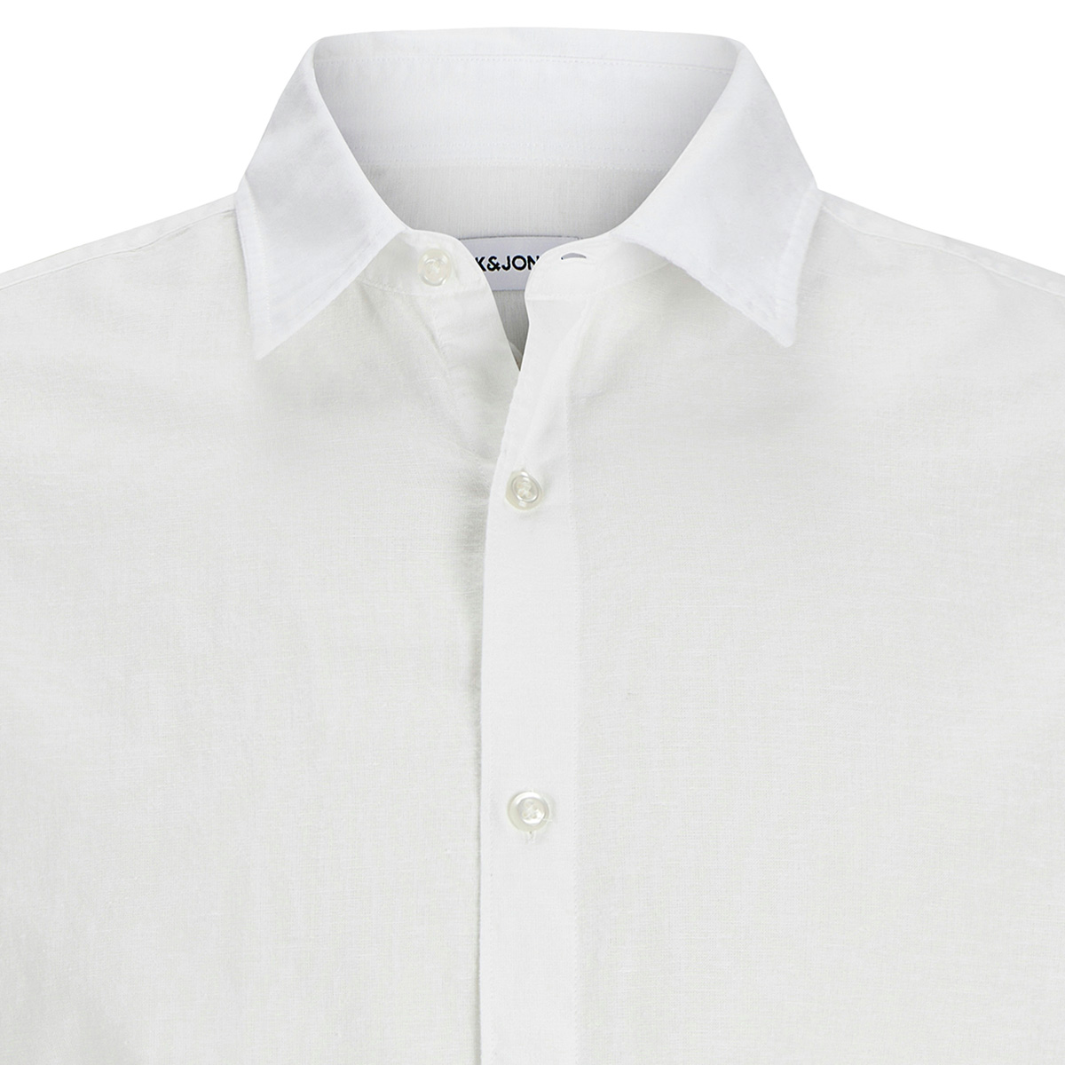 Jack&Jones Freizeithemd mit Leinen Farbe weiß Größe: 8XL günstig online kaufen