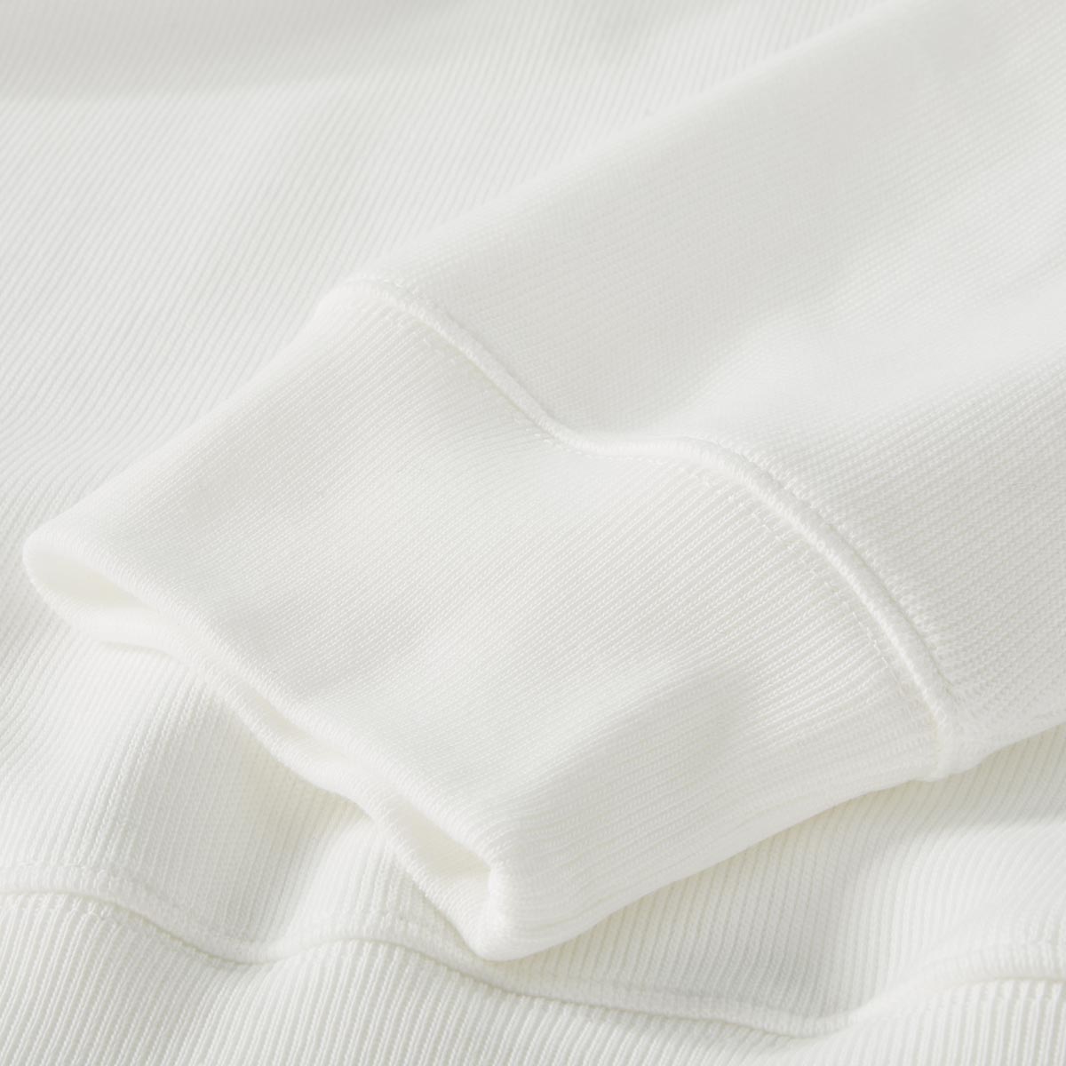 LACOSTE Sweatshirt aus Biobaumwolle weiß