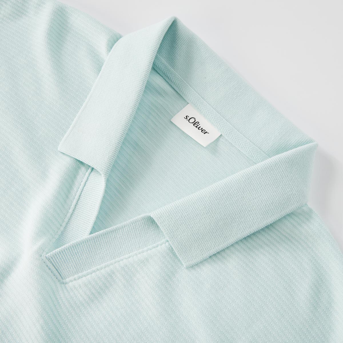 s.Oliver Poloshirt aus Baumwolle mint
