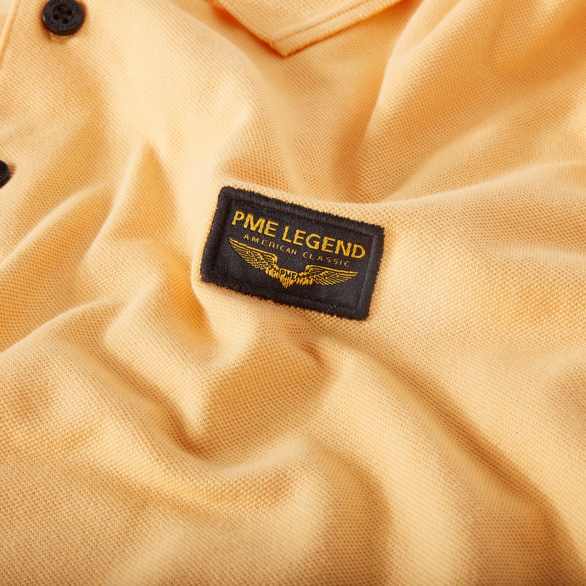 PME LEGEND Poloshirt mit Elasthan orange