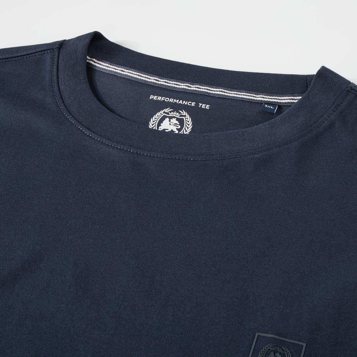 Lerros Funktionales Basic-T-Shirt, atmungsaktiv und schnelltrocknend blau