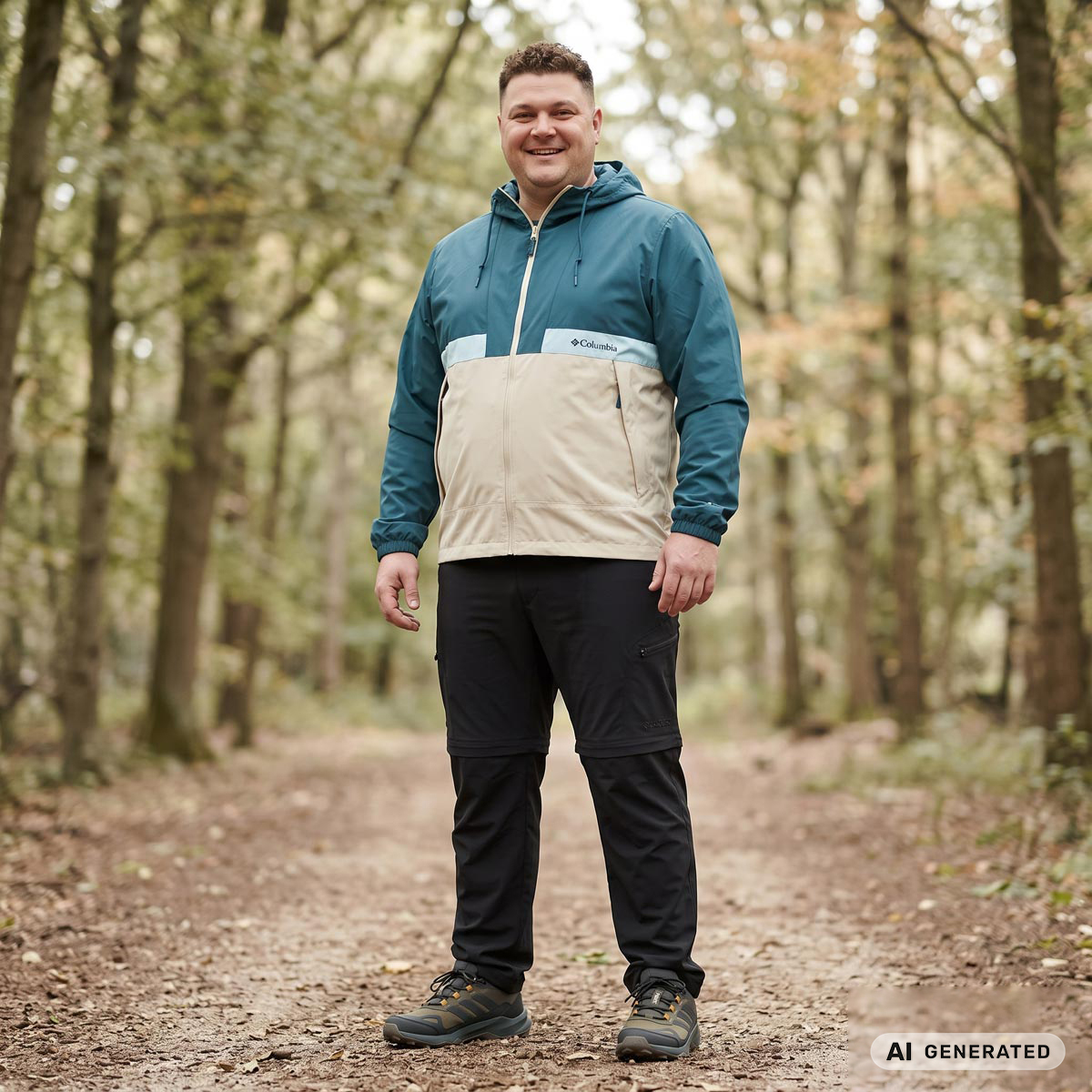 Maier Sports Trekkinghose mit Stretch und abtrennbarem Hosenbein schwarz