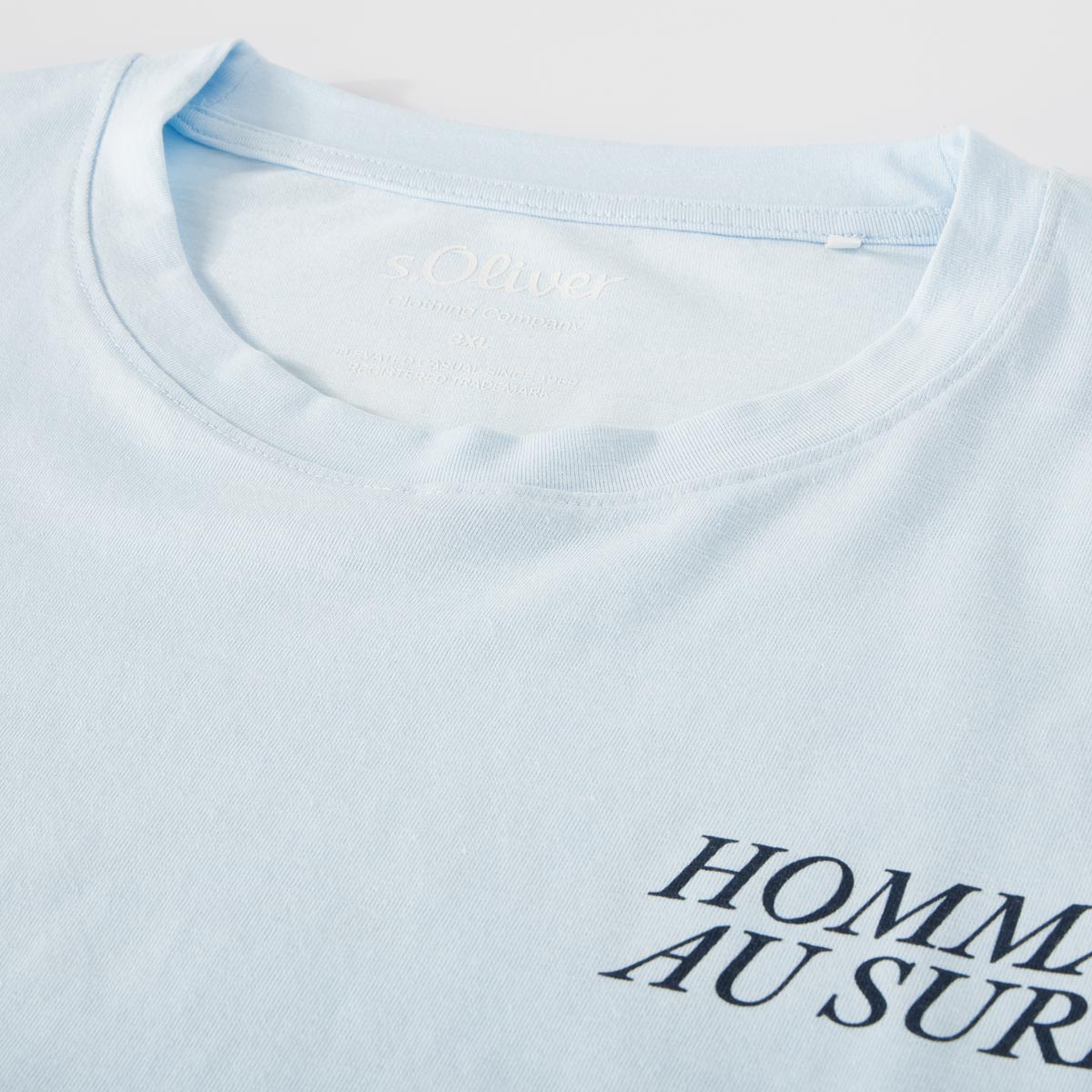 s.Oliver T-Shirt mit Stretch blau