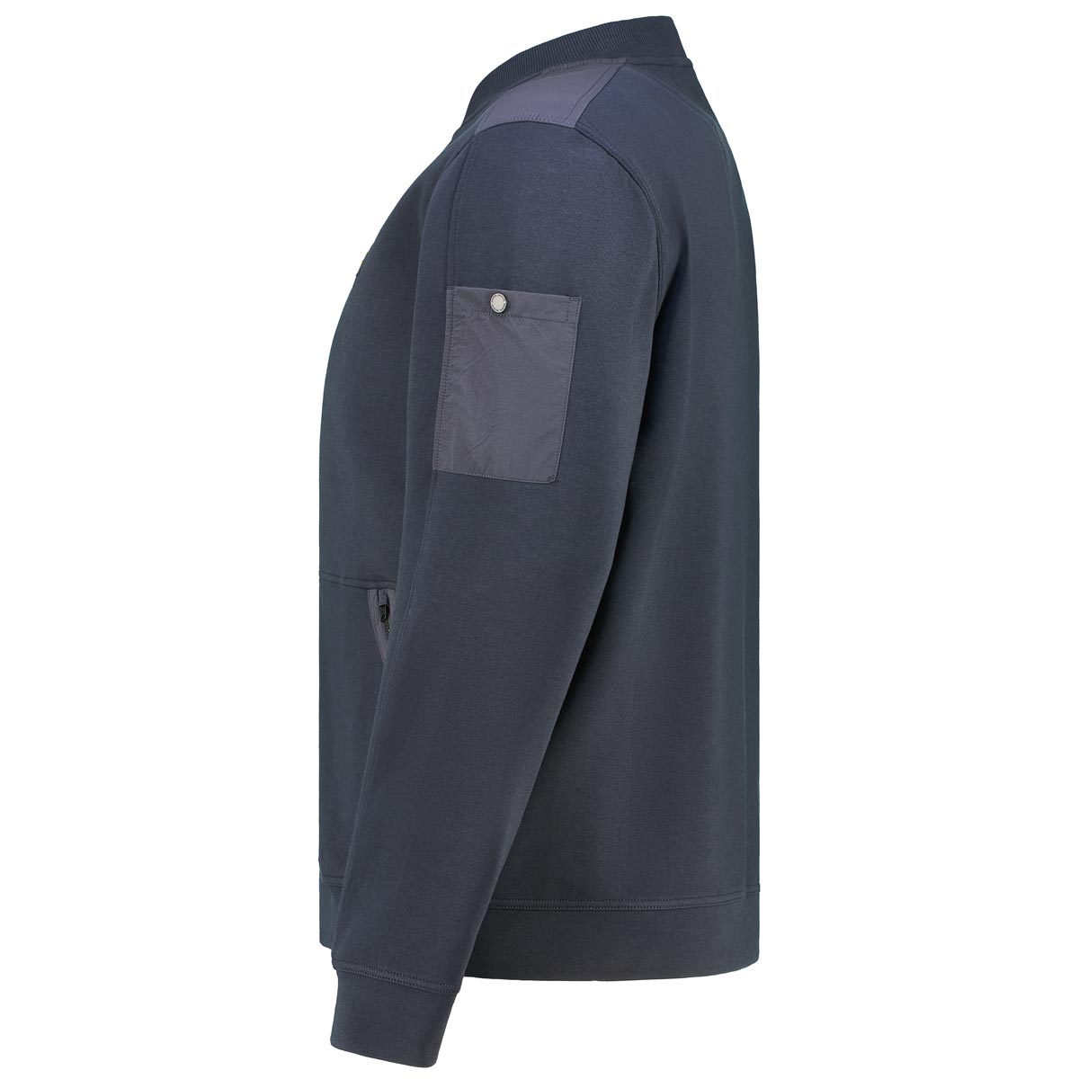 camel active Sweatjacke mit Stretch Farbe dunkelblau Größe: 6XL günstig online kaufen