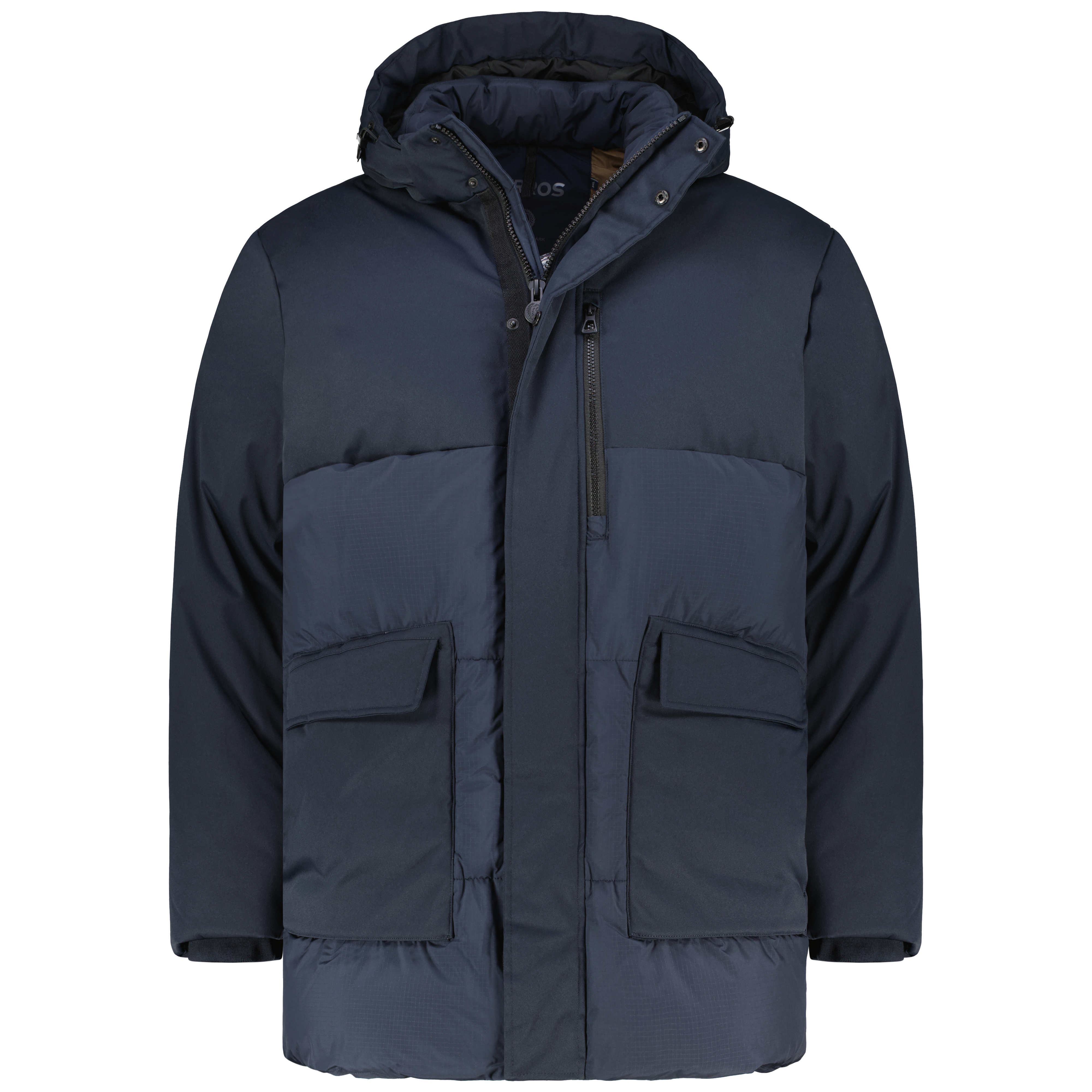 Lerros Winterjacke aus Funktionsmaterial Farbe dunkelblau Größe: 3XL günstig online kaufen