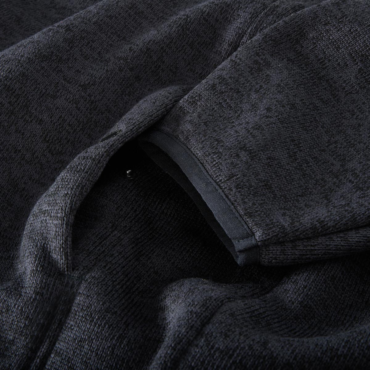 camel active Strickjacke mit Elasthan dunkelblau