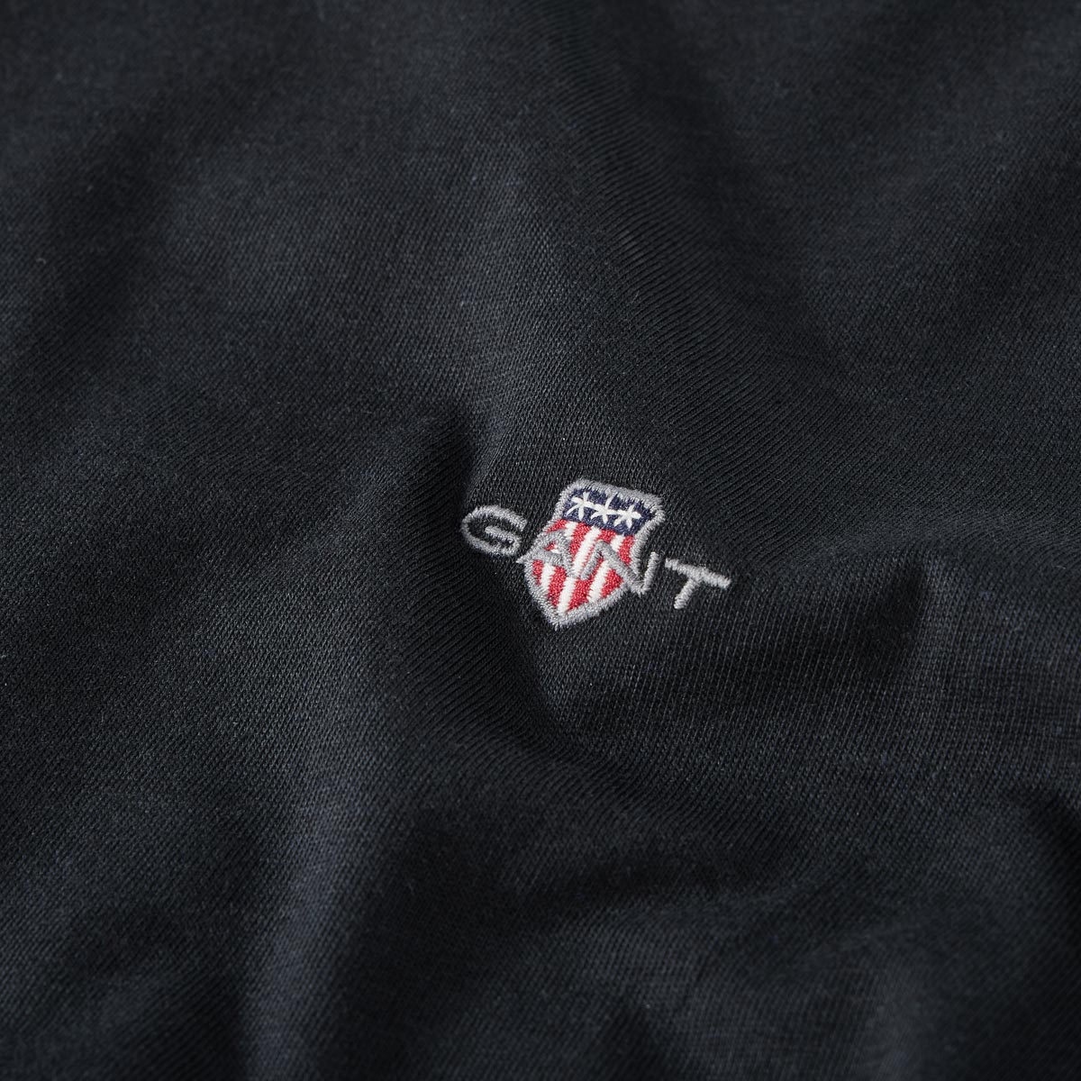 Gant Basic-Longsleeve schwarz