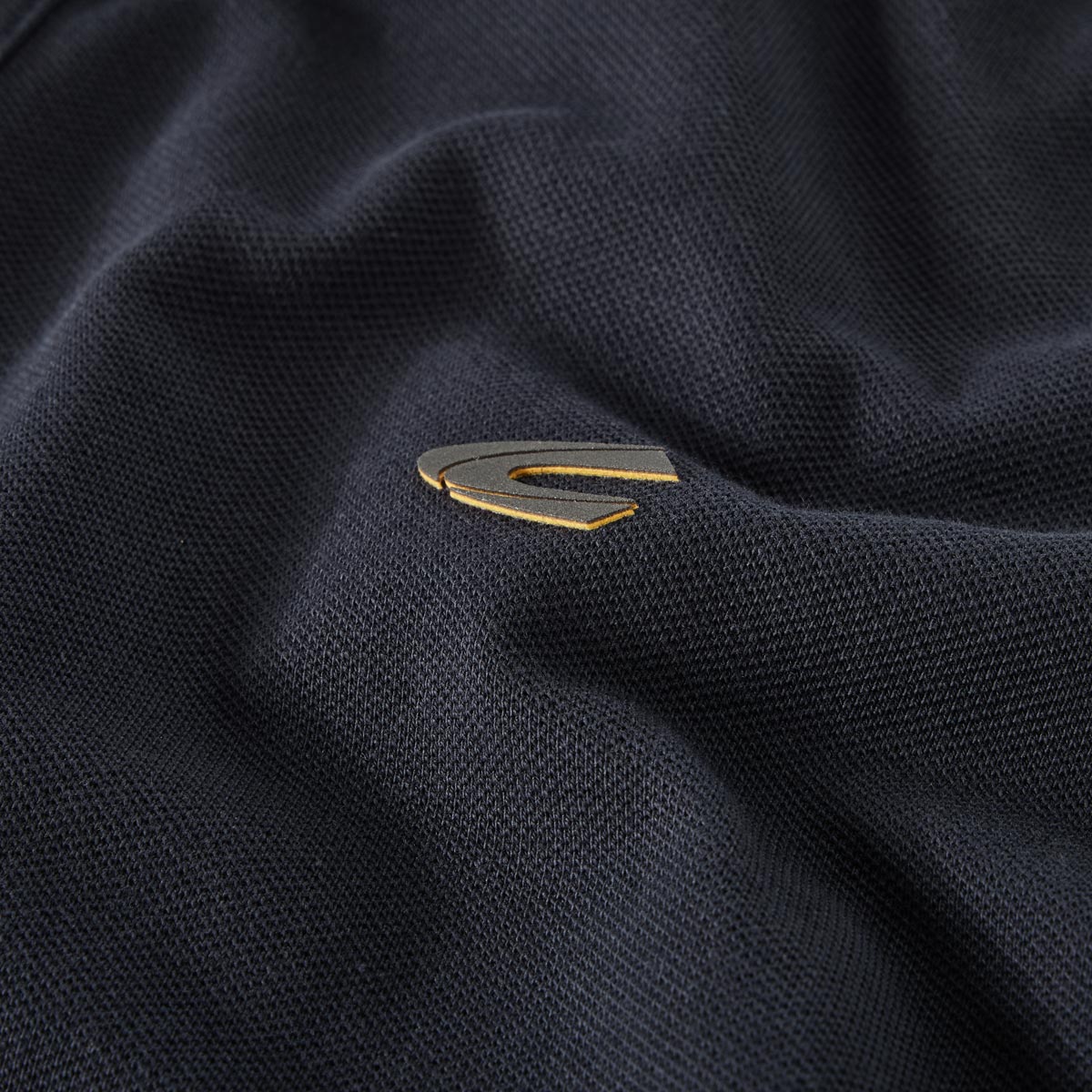 camel active Poloshirt mit Elasthan dunkelblau