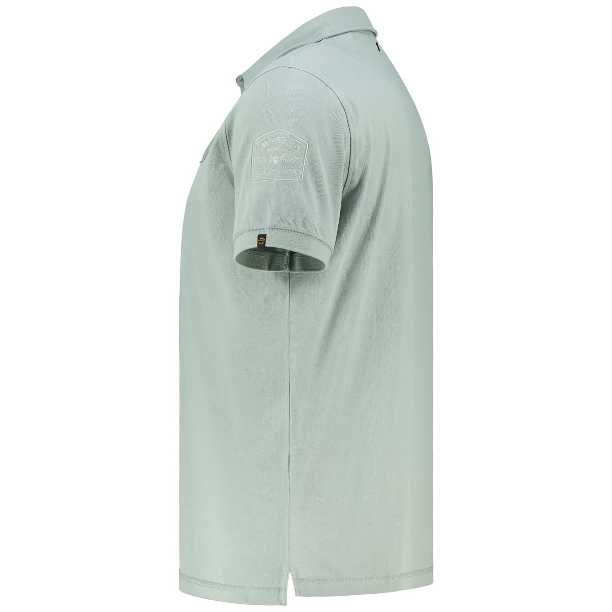 PME LEGEND Poloshirt mit Label-Stickerei grün