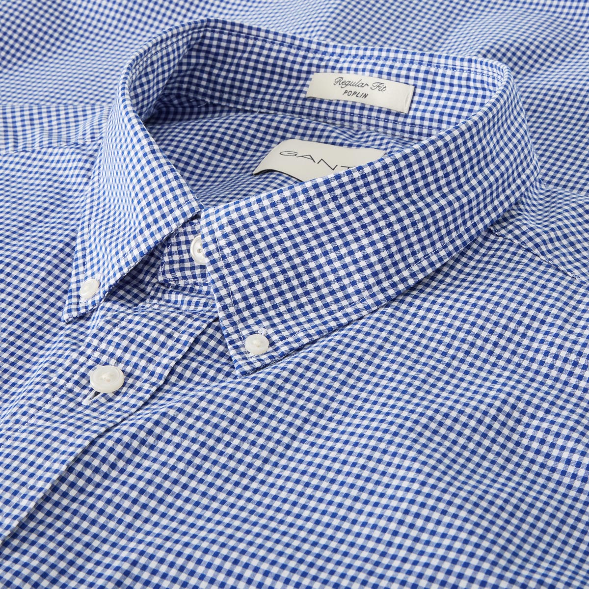 Gant Kariertes Freizeithemd  blau