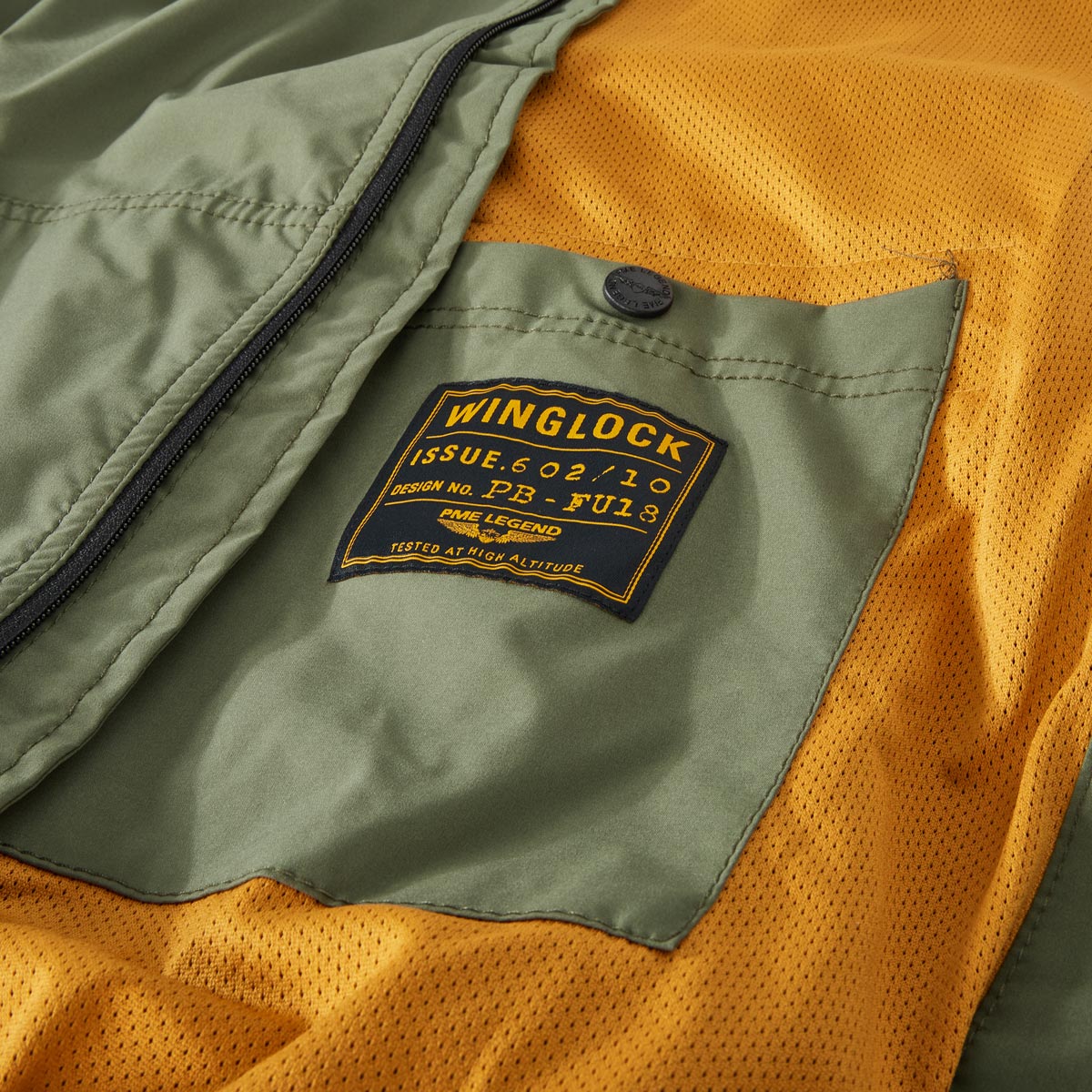 PME LEGEND Funktionsjacke "Winglock", wind- und wasserdicht grün