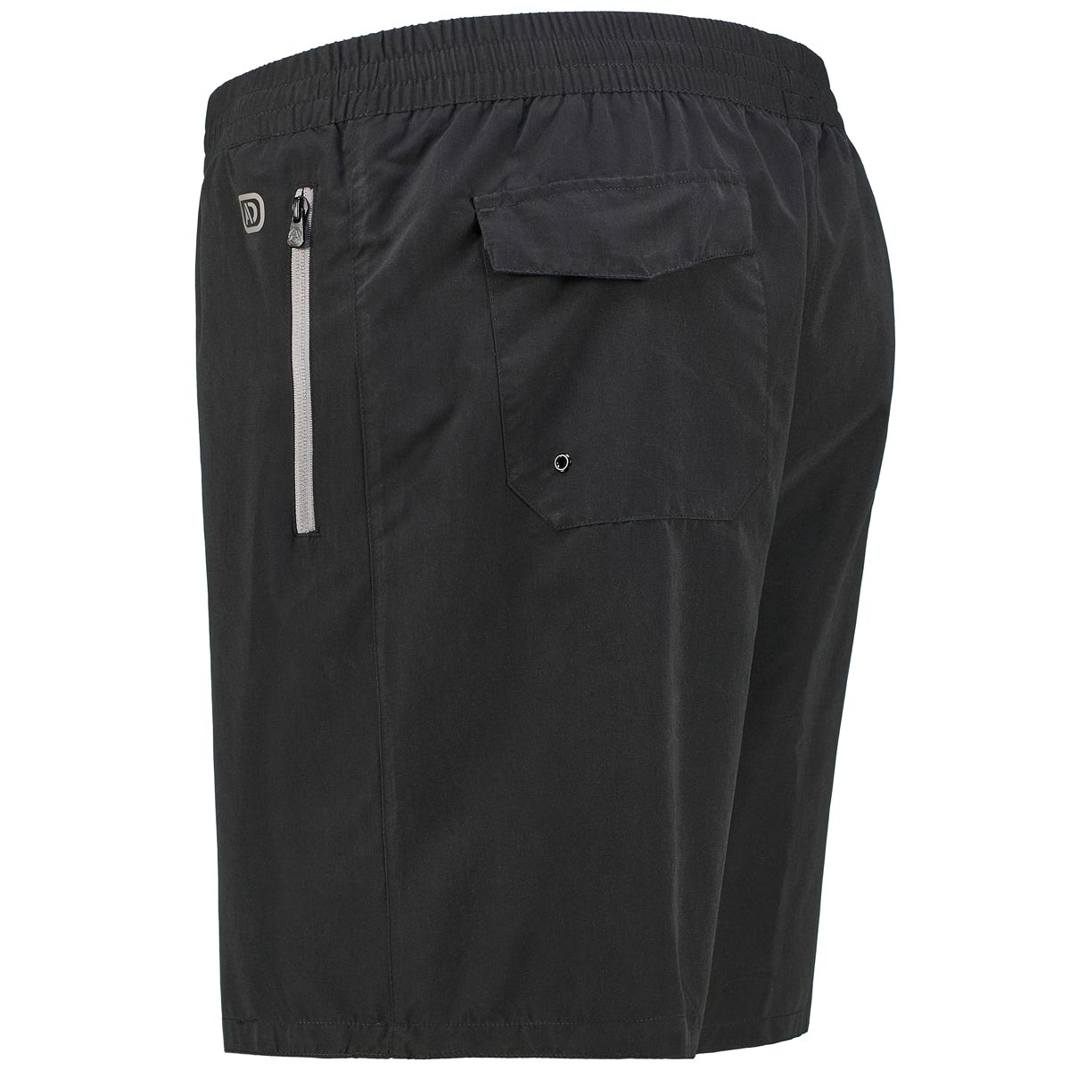 ADAMO Leichte Shorts aus Funktionsmaterial schwarz