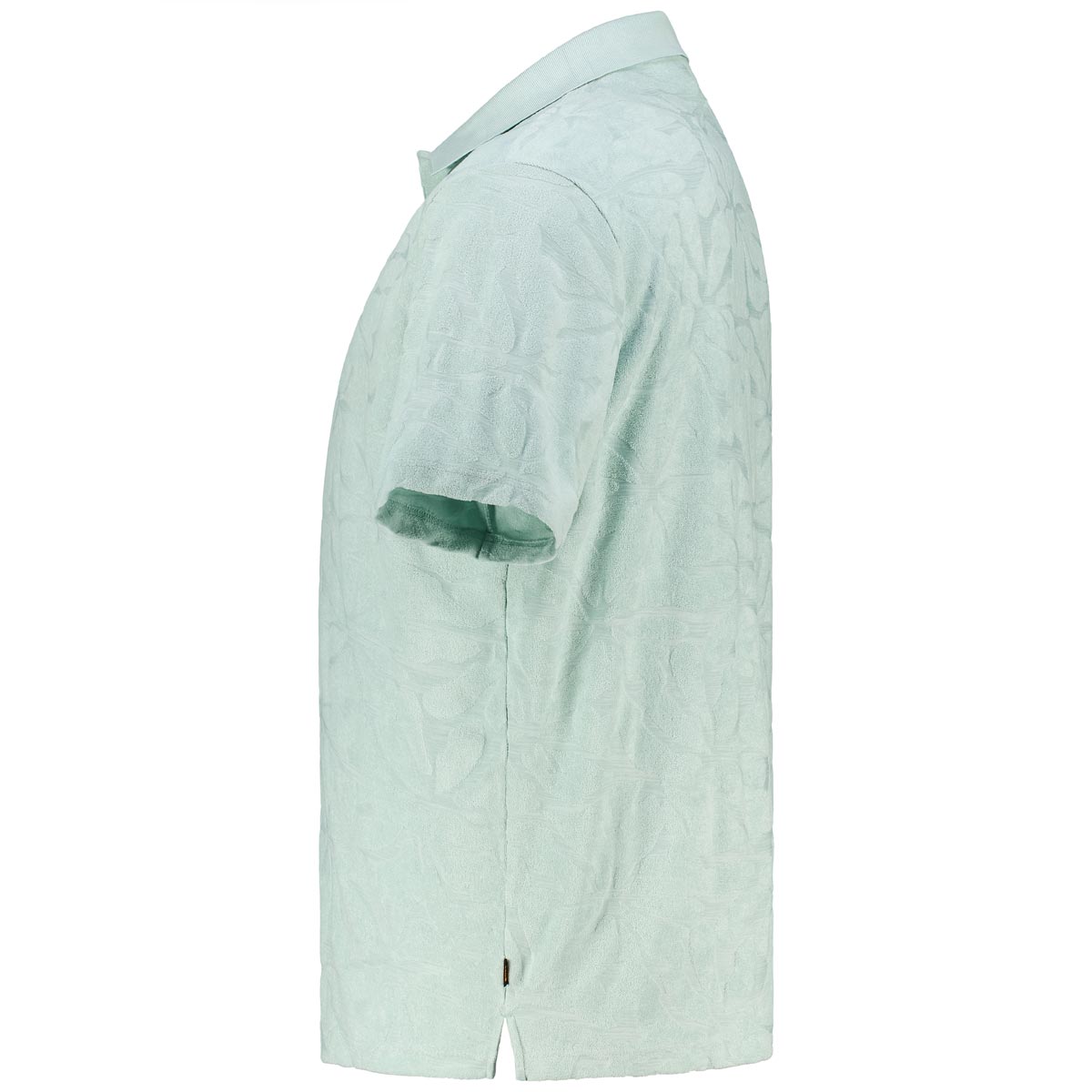 BOSS Poloshirt aus Frottee türkis