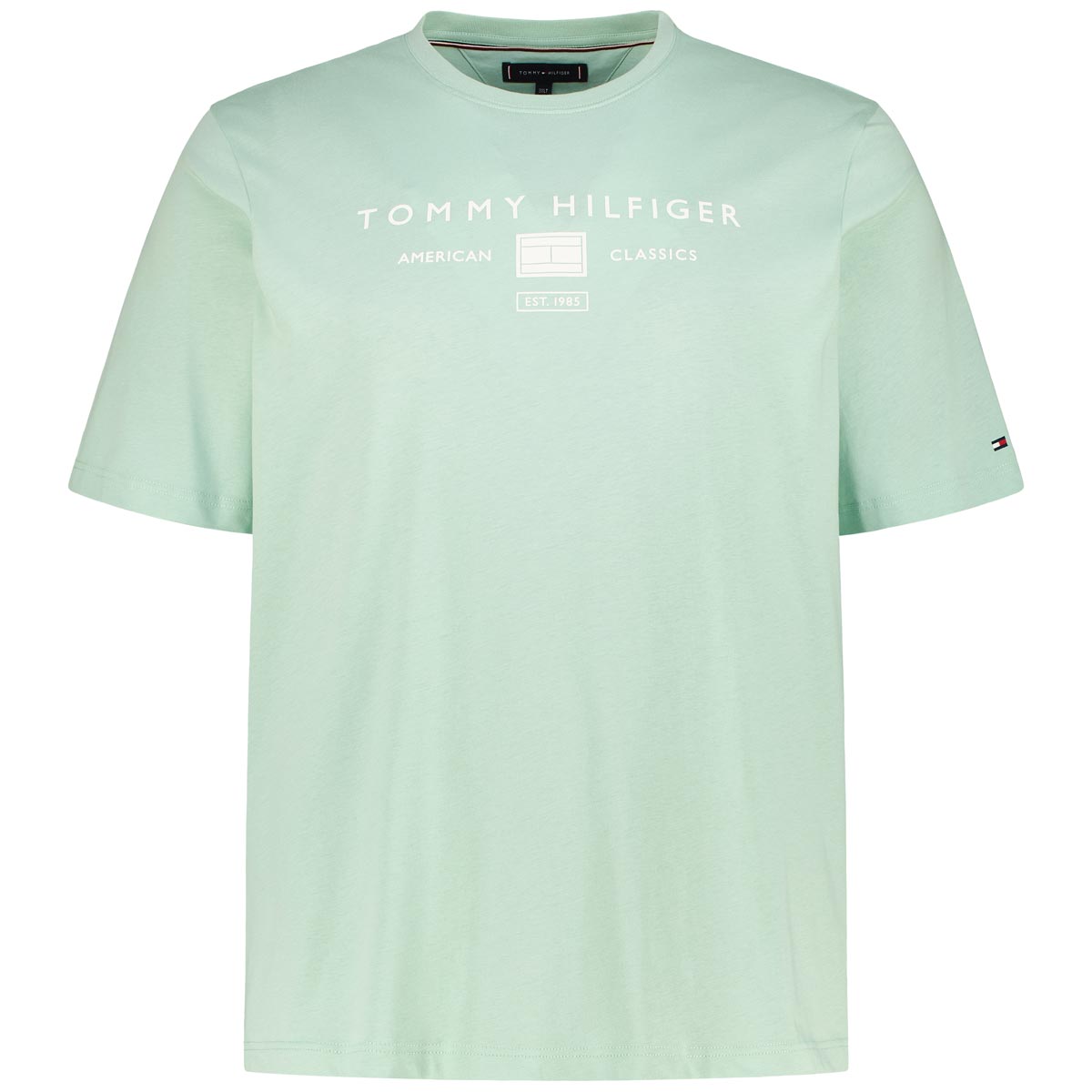 T-Shirt mit Label-Print